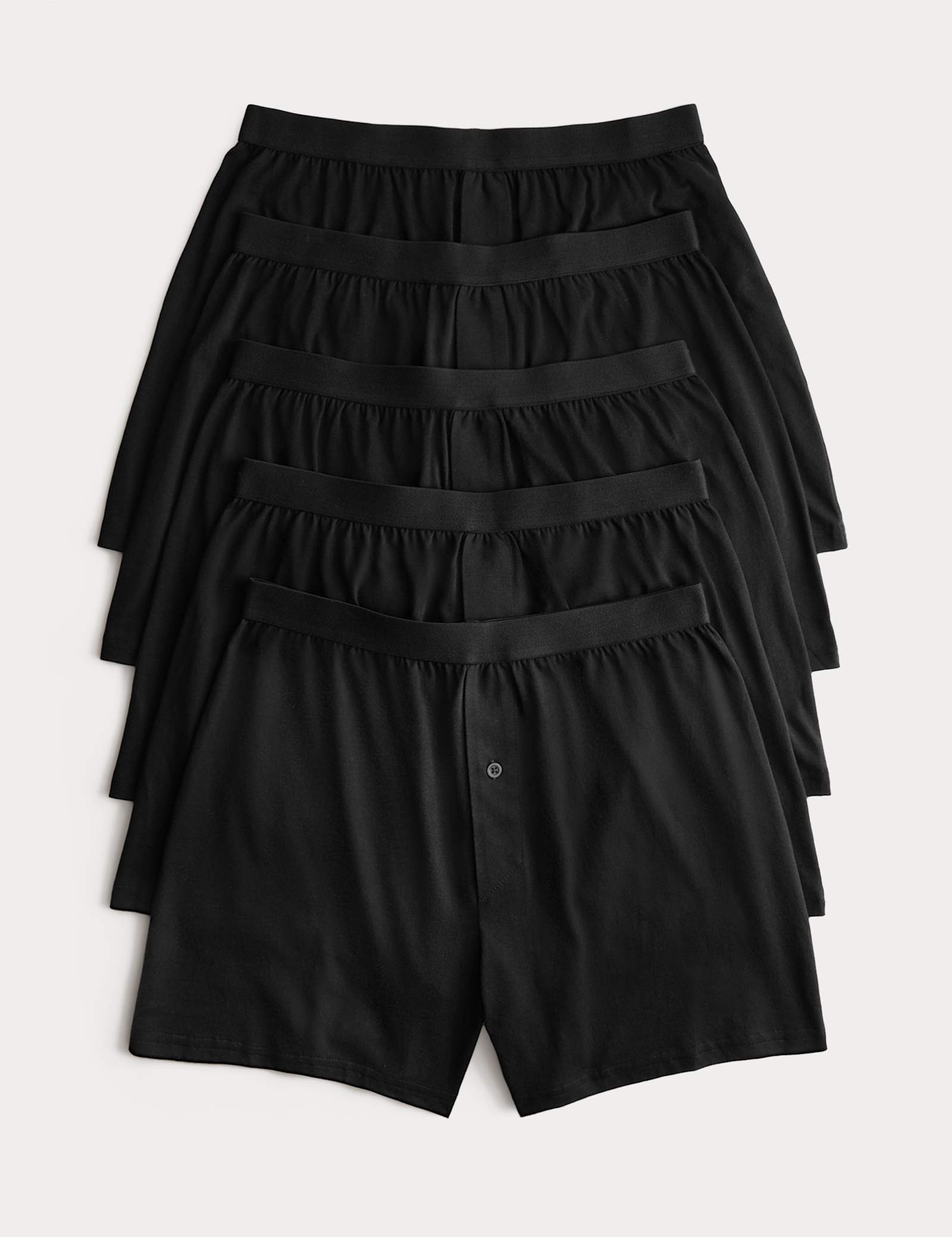 5 Pack Pure Cotton Cool & Fresh Jersey Boxers - image 3