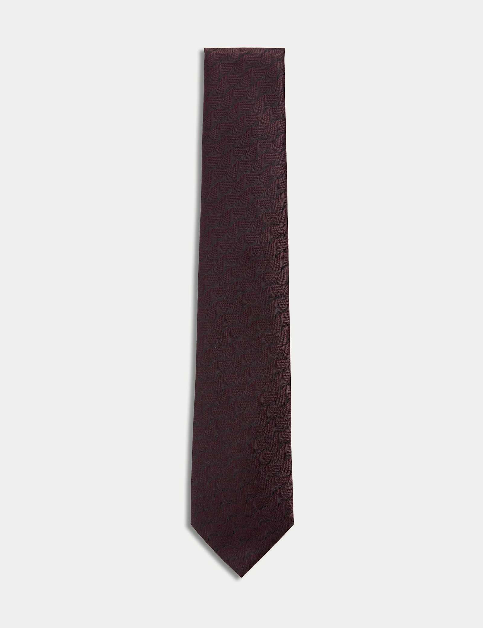 Poly Fan Textured Tie - image 4