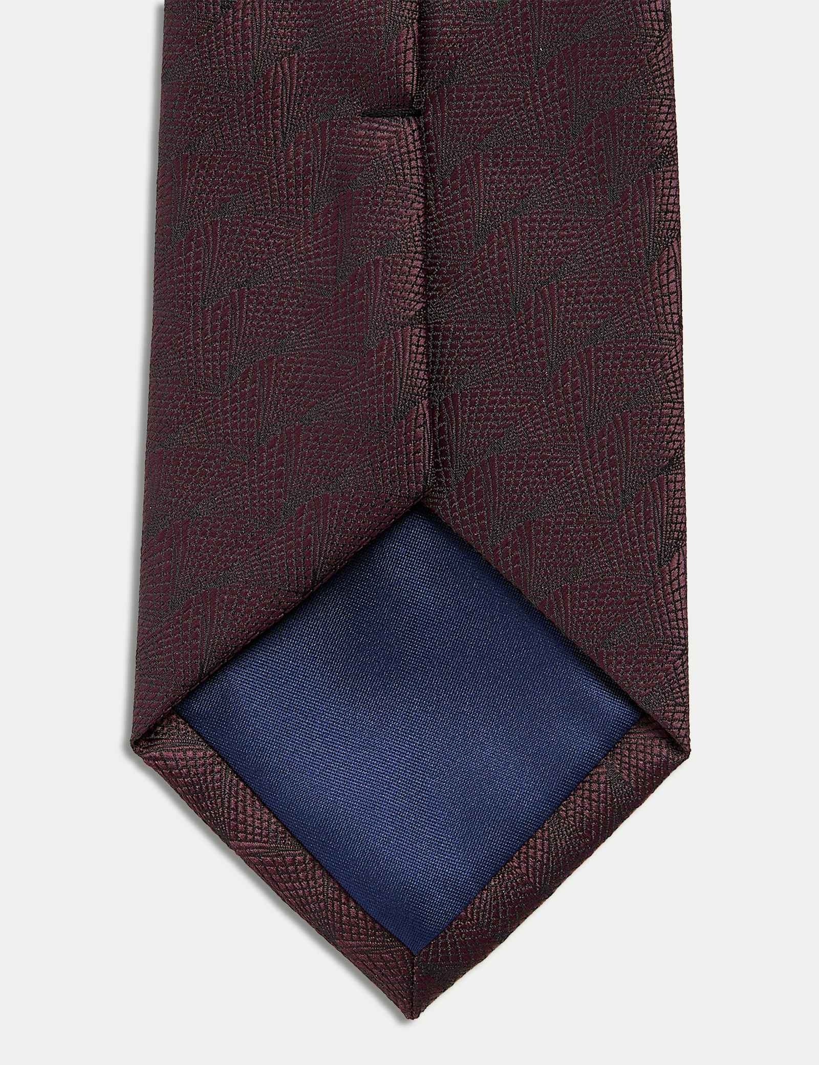 Poly Fan Textured Tie - image 2