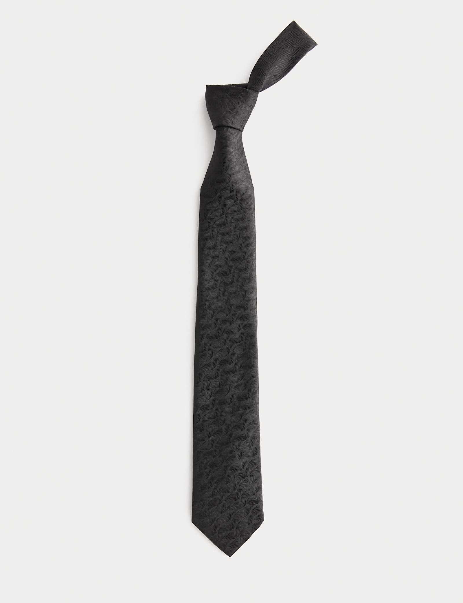 Poly Fan Textured Tie - image 3