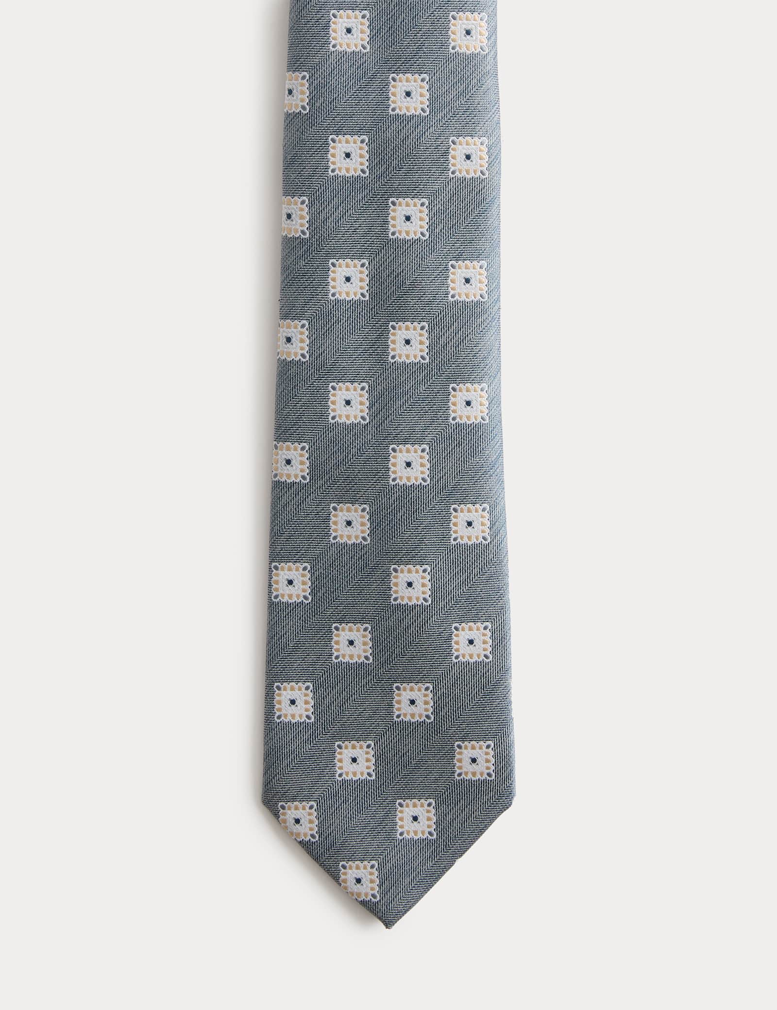 Medallion Print Tie - image 2