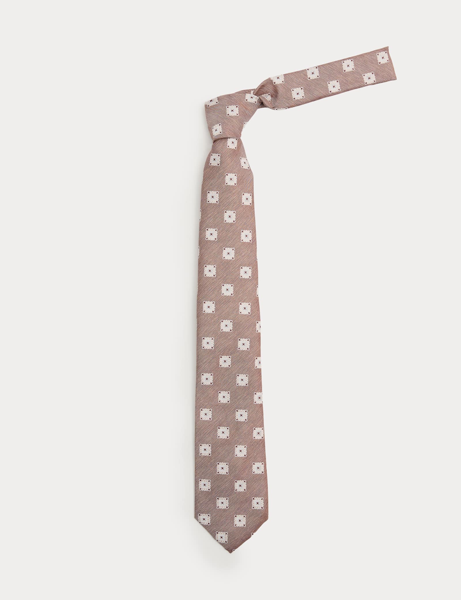 Medallion Print Tie - image 3