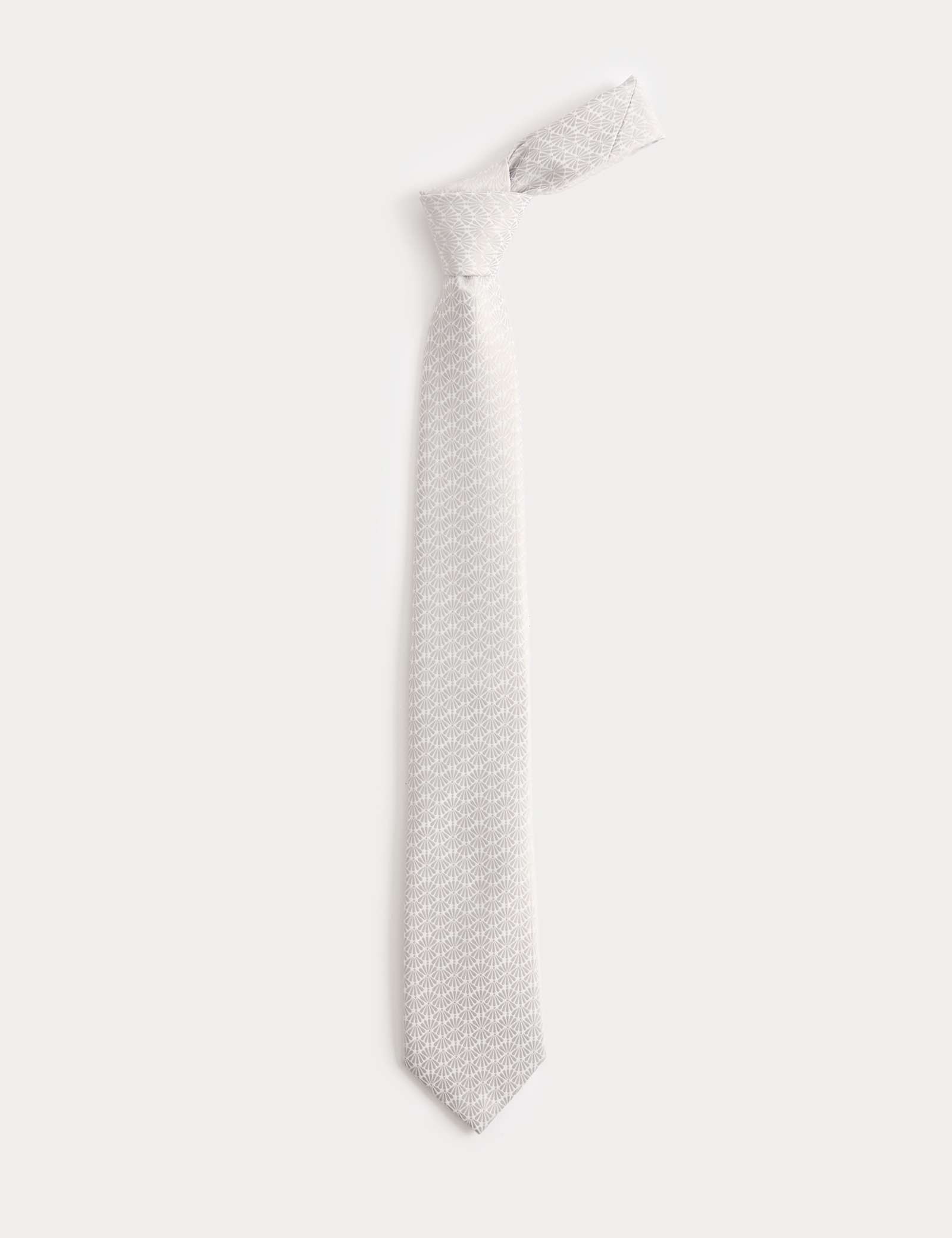 Textured Fan Design Tie - image 3