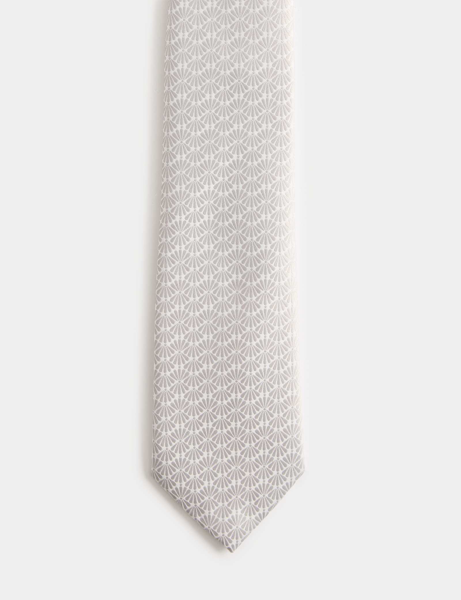 Textured Fan Design Tie - image 1