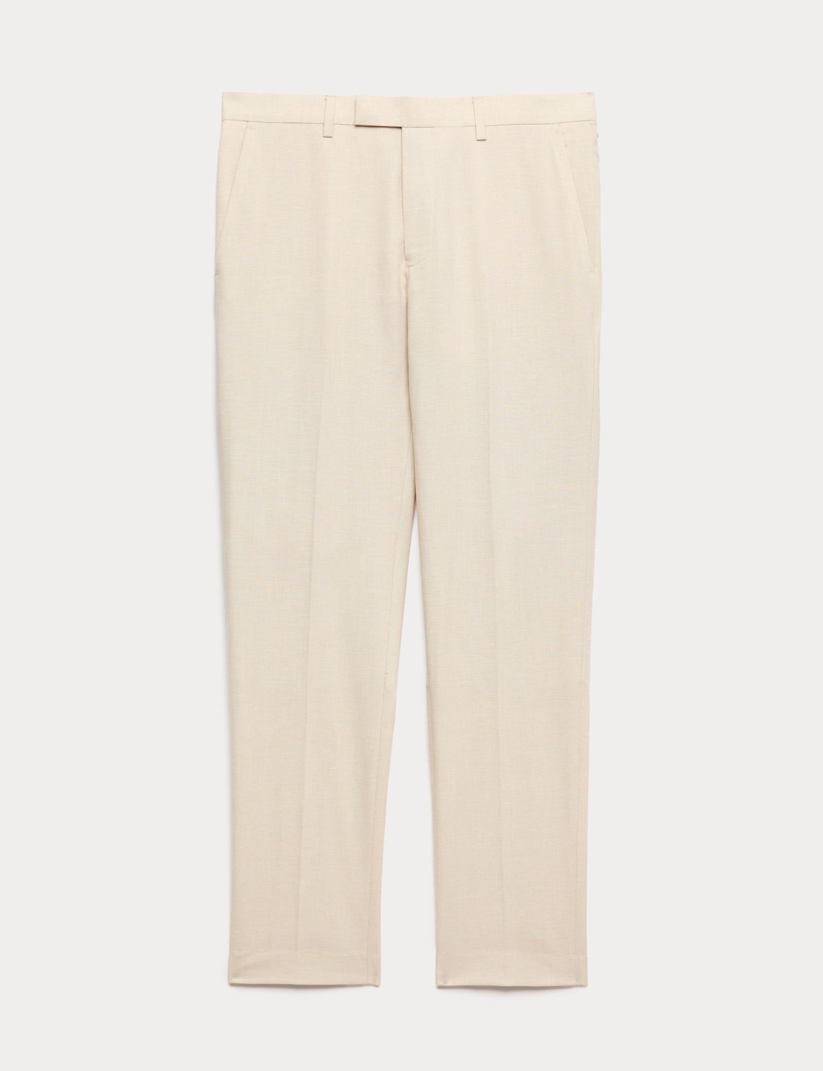 Slim Fit Stretch Suit Trousers - image 3