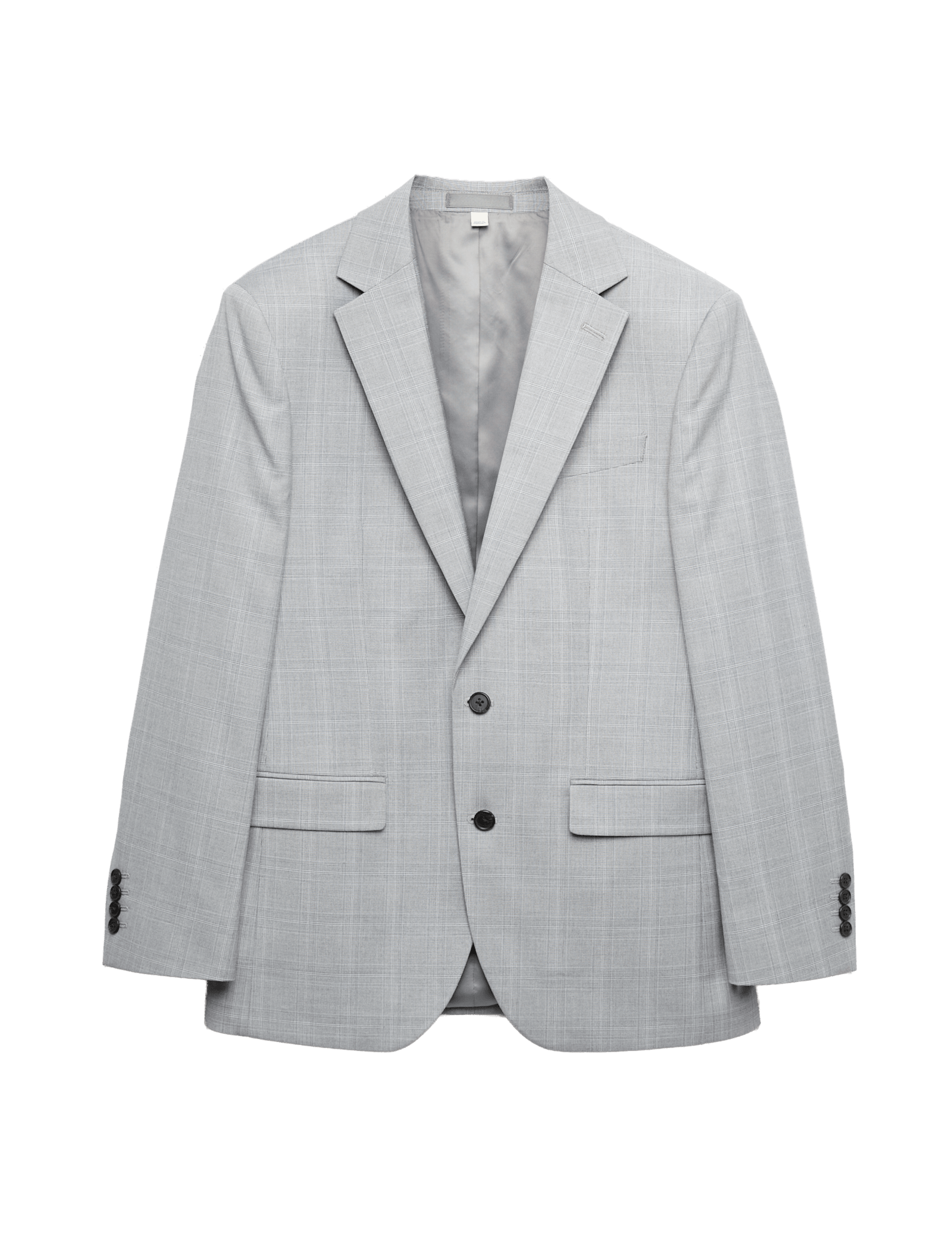 Regular Fit Check Stretch Suit Jacket - image 3