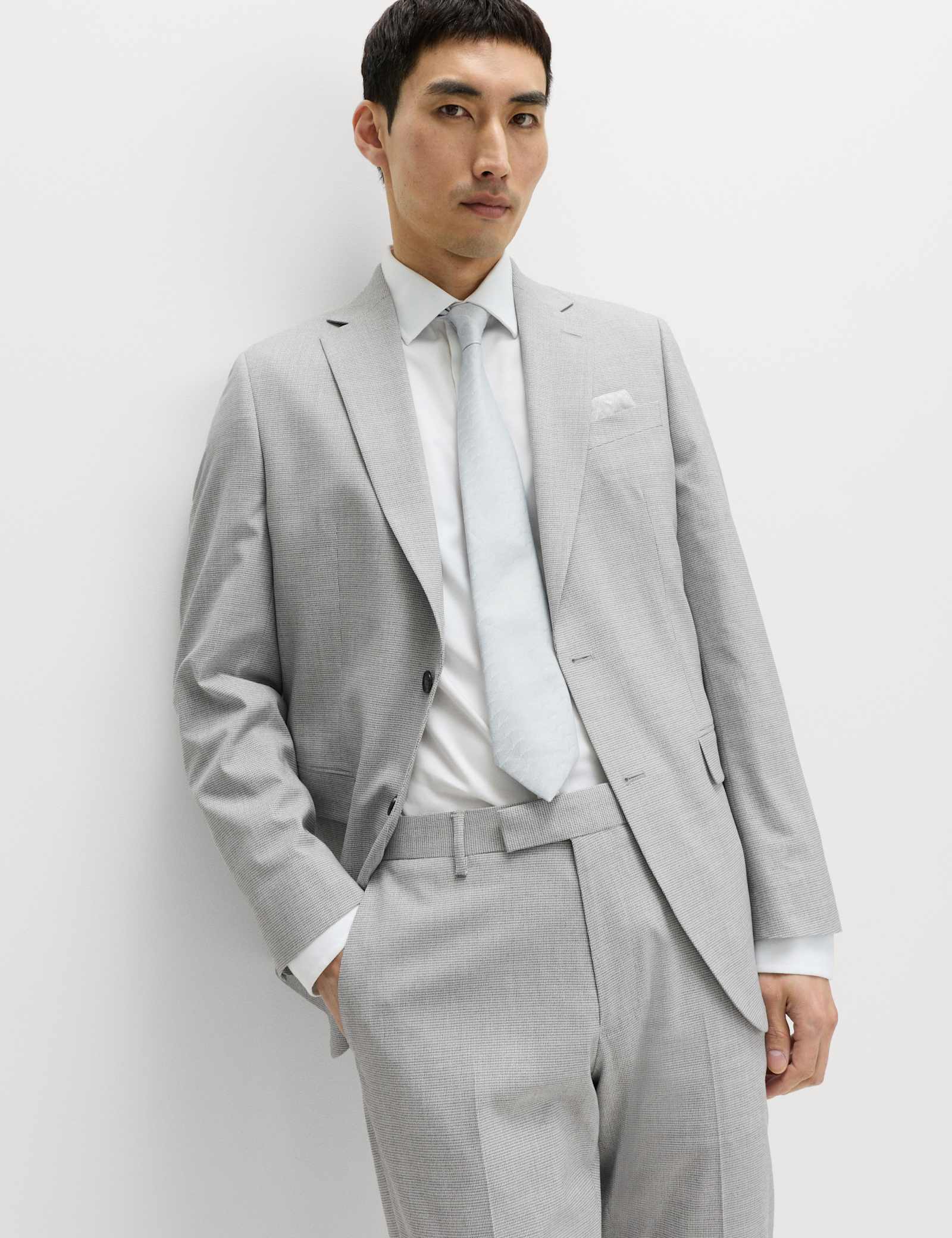 Tailored Fit Stretch Suit Jacket - image 2