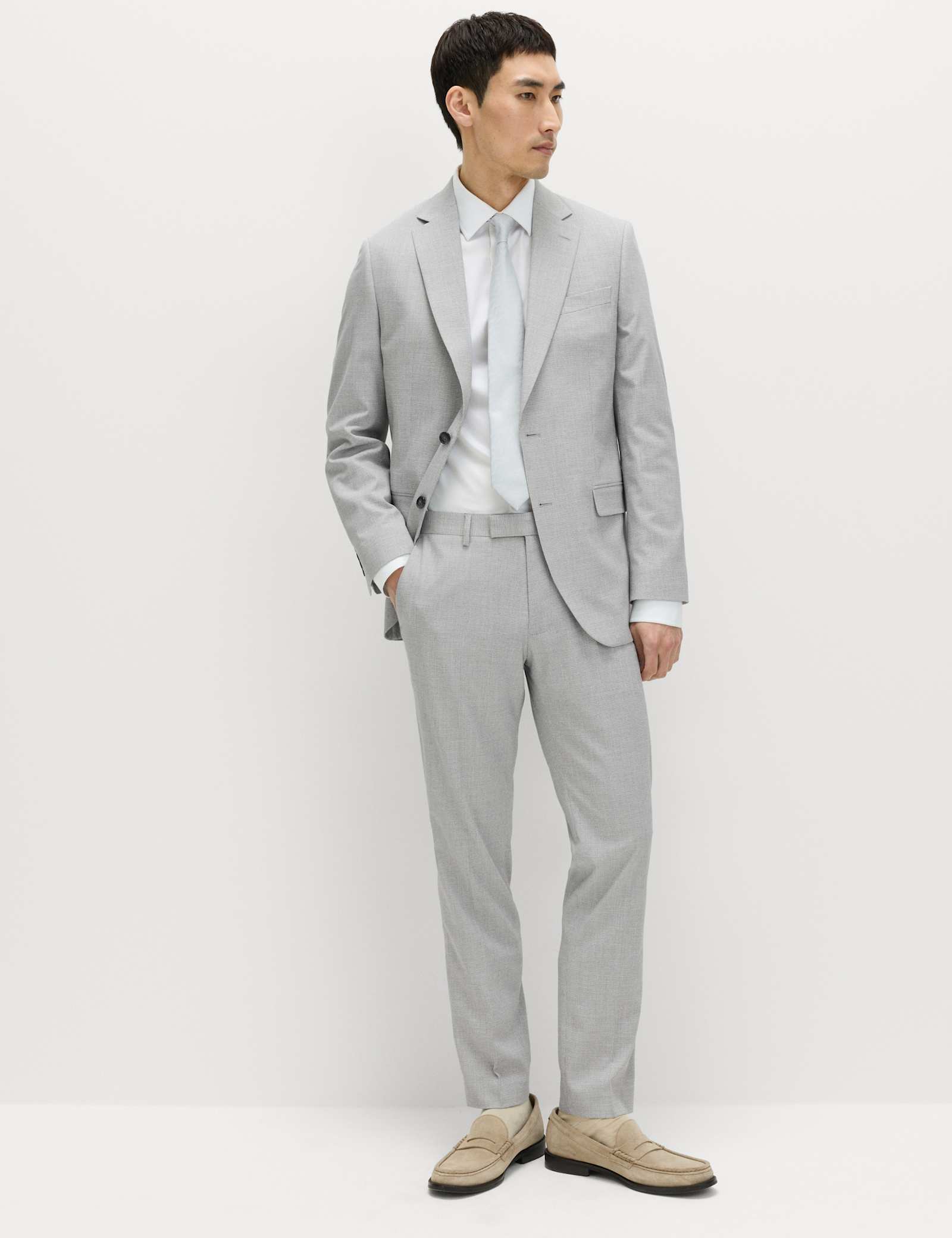 Tailored Fit Stretch Suit Jacket - image 4