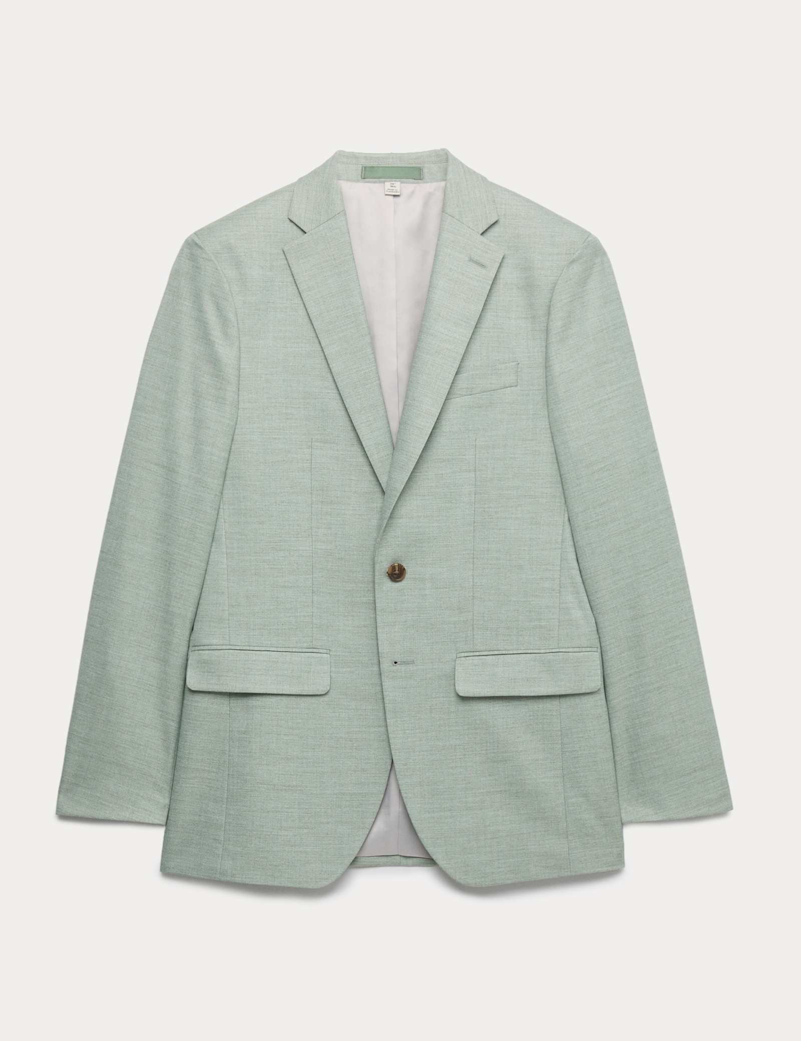 Slim Fit Textured Stretch Suit Jacket - image 1