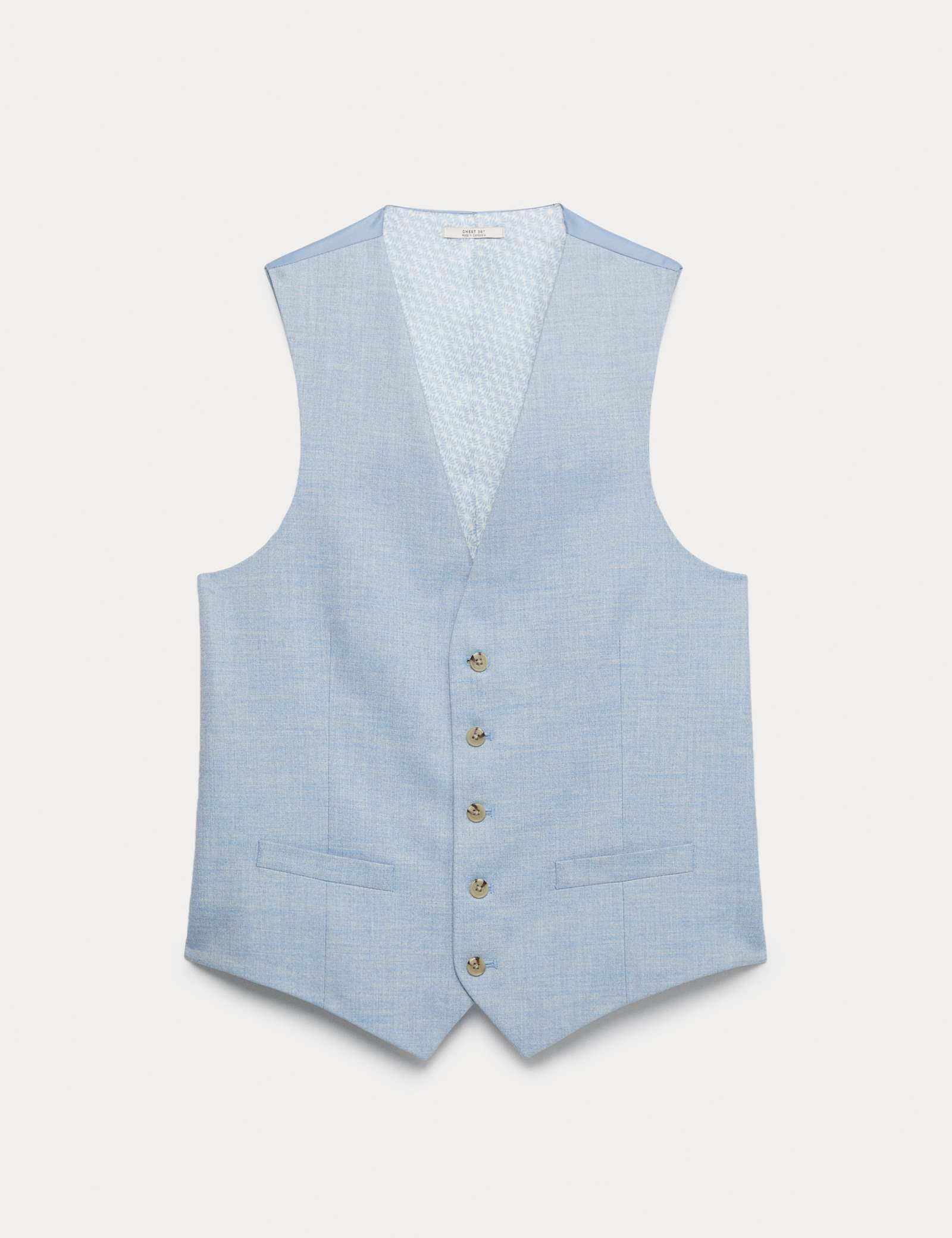 Textured Stretch Waistcoat - image 3