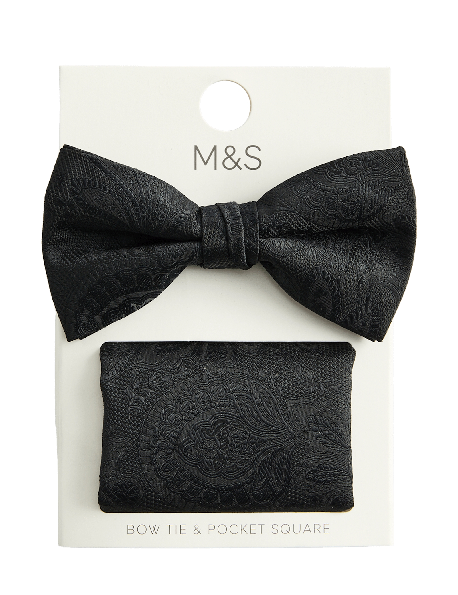 Paisley Bow Tie and Hank Set - image 2