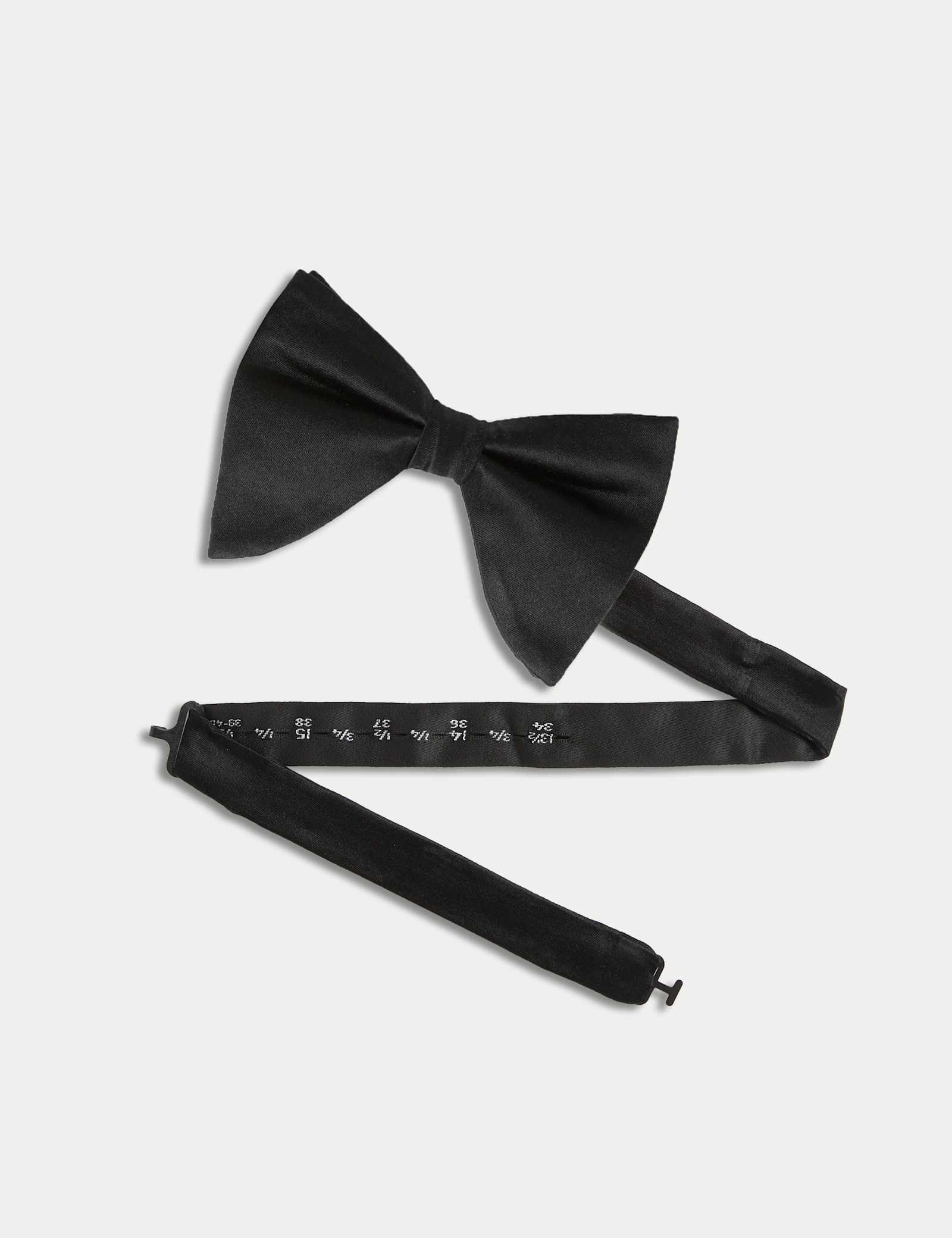 Oversized Pure Silk Bow Tie - image 2