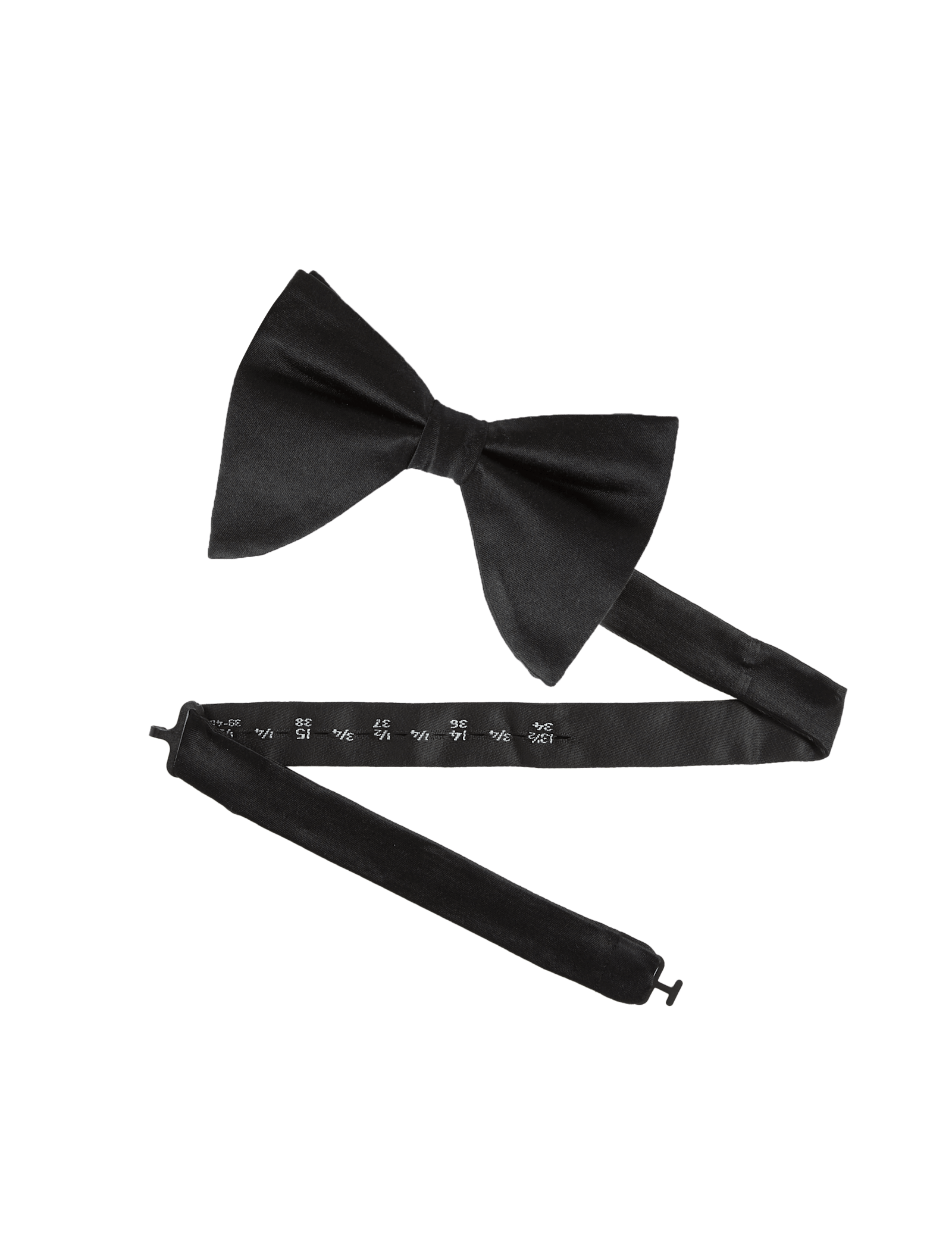 Oversized Pure Silk Bow Tie - image 3