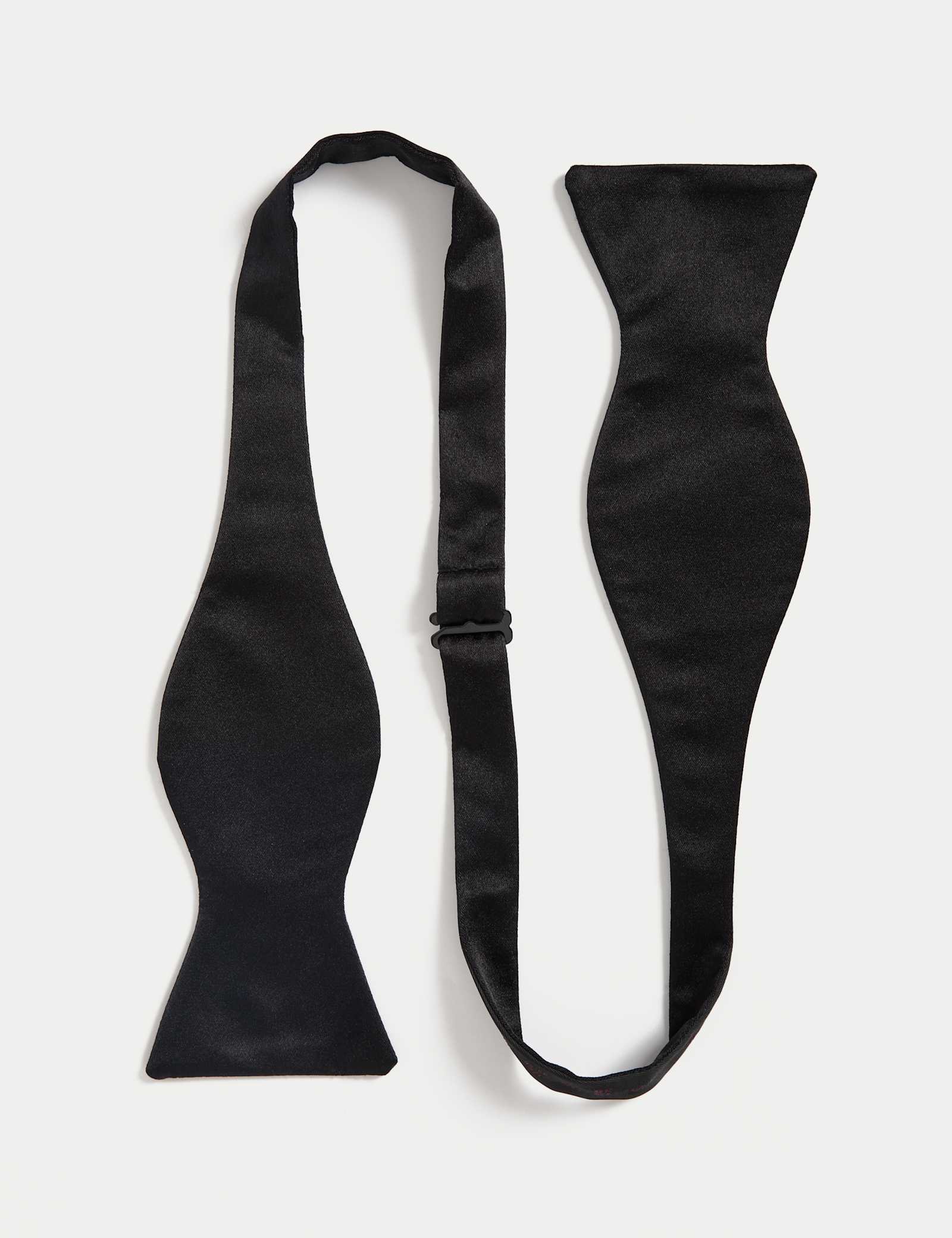 Pure Silk Self Bow Tie - image 1