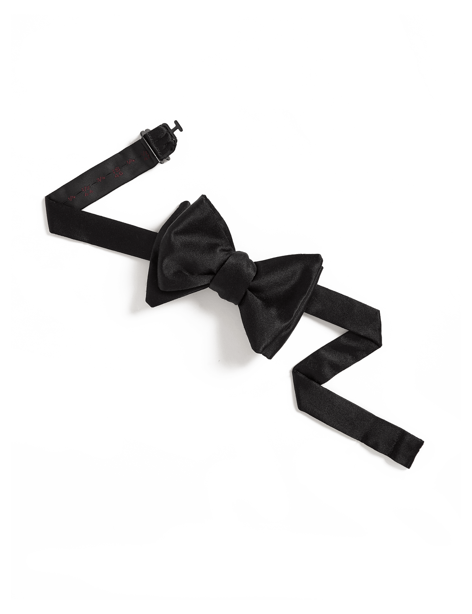 Pure Silk Self Bow Tie - image 4