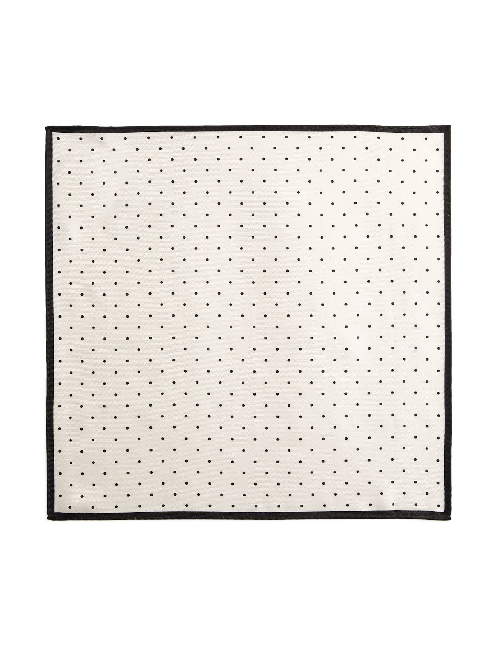 Polka Dot Pure Silk Pocket Square - image 3