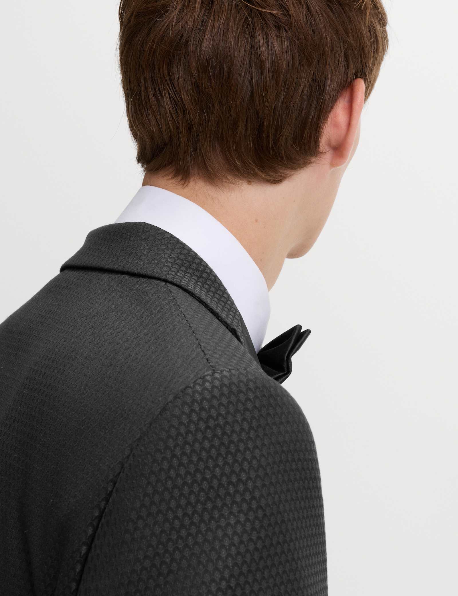 Tailored Fit Jacquard Tuxedo Jacket - image 4