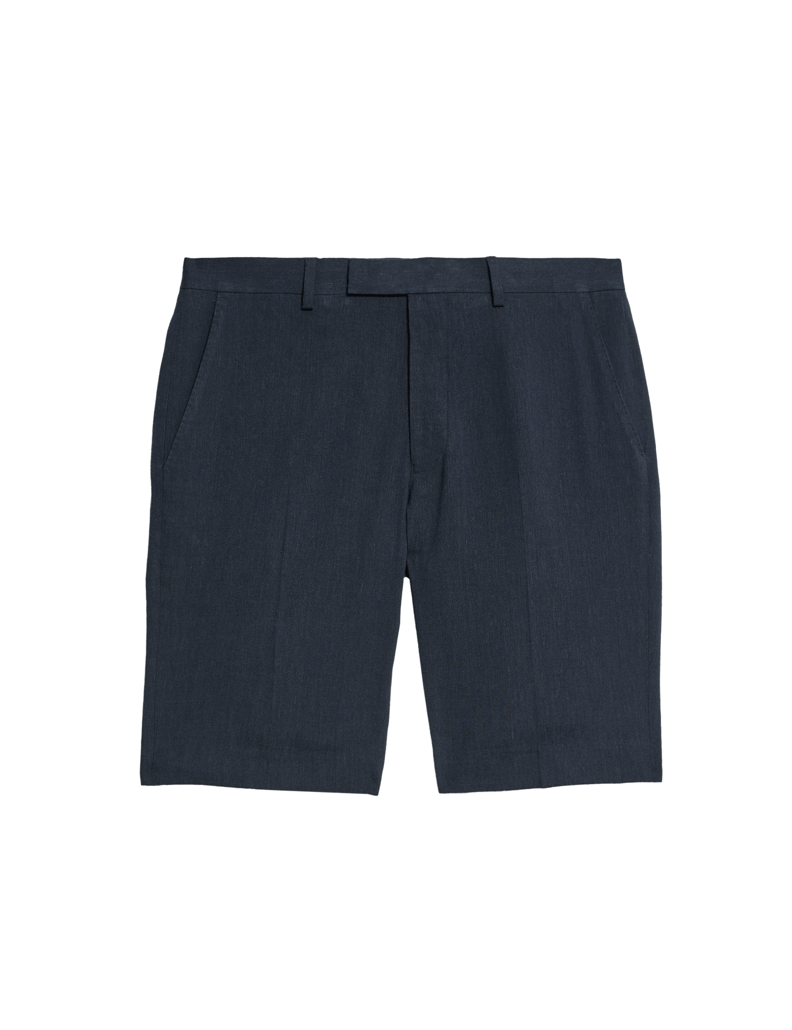 Tailored Fit Italian Performance Linen Blend Suit Shorts - image 5