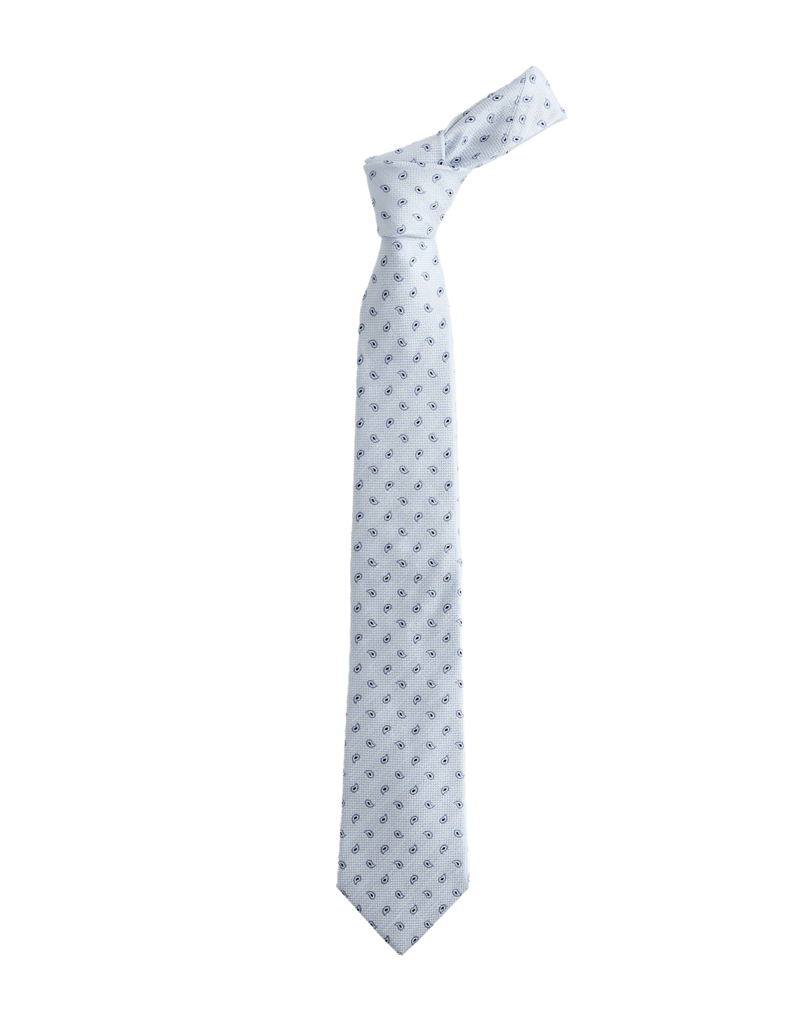 Paisley Geometric Pure Silk Tie - image 3