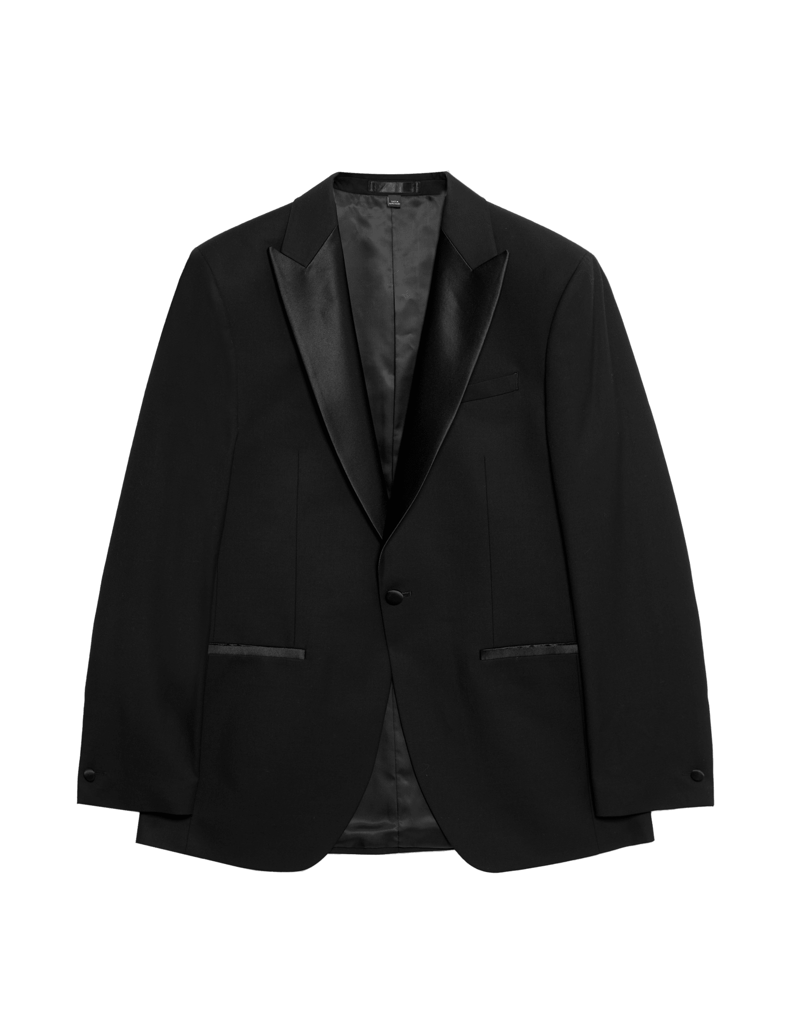 Slim Fit Stretch Tuxedo Jacket - image 4