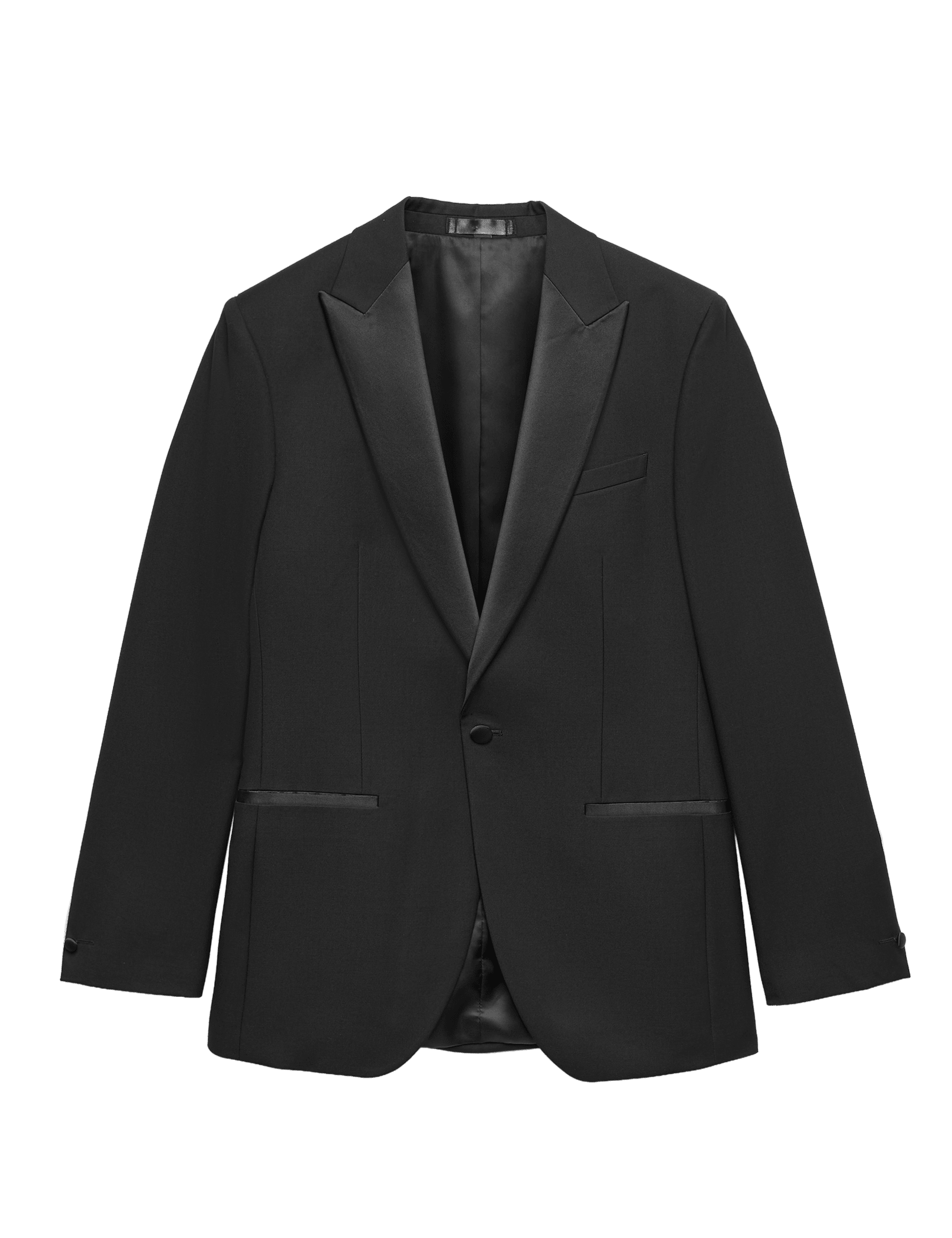 Regular Fit Stretch Tuxedo Jacket - image 3