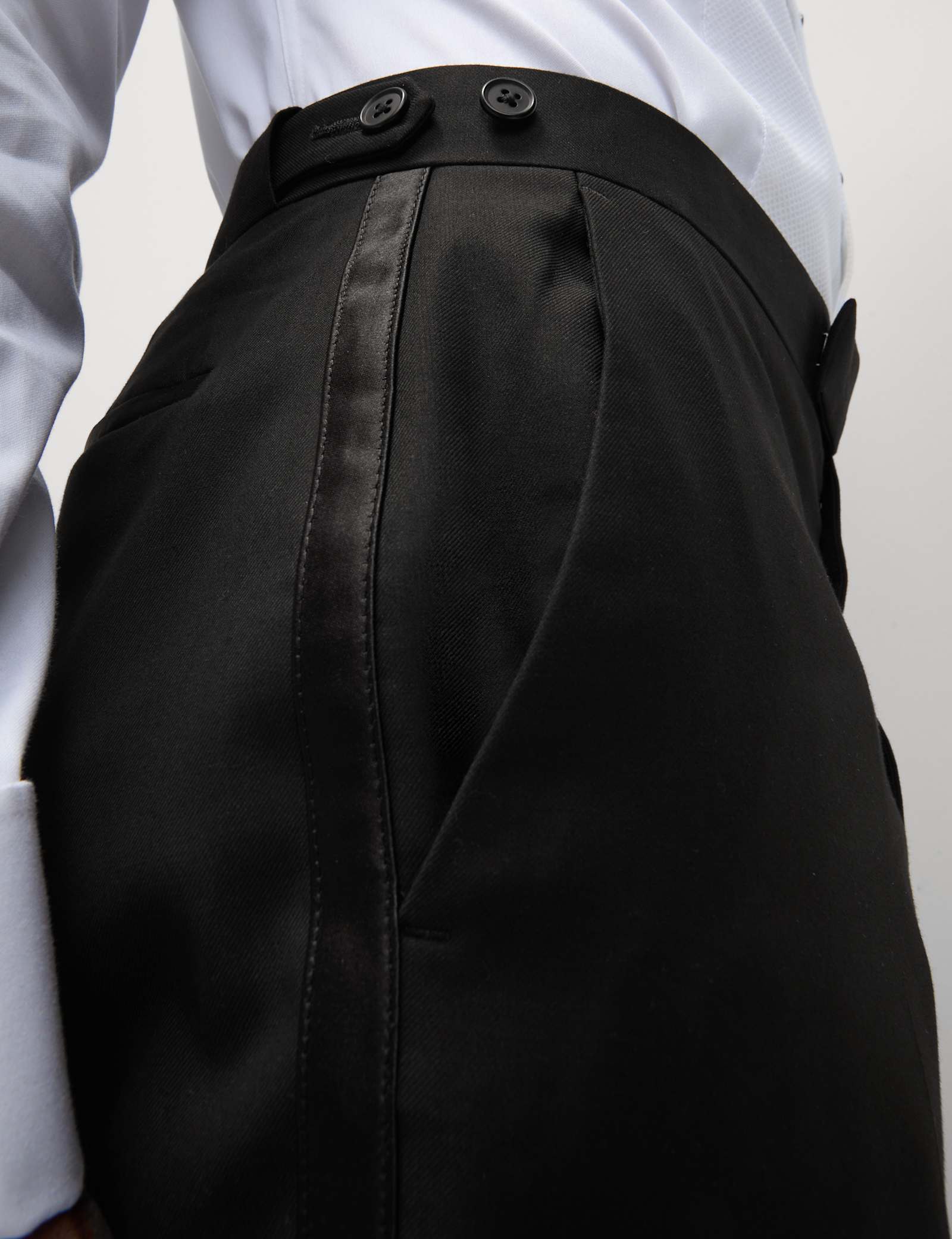 Regular Fit Stretch Tuxedo Trousers - image 4