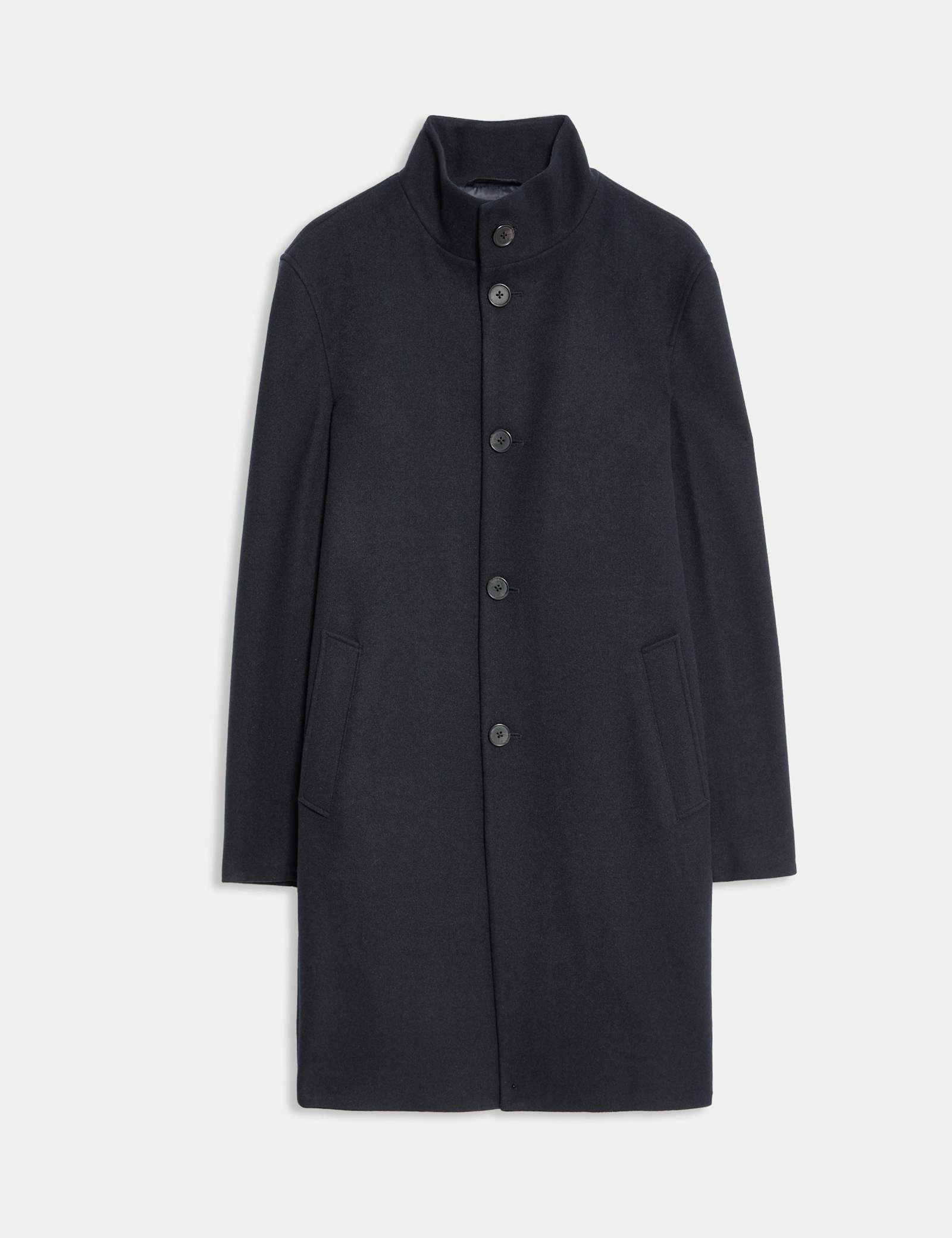 Funnel Neck Overcoat - image 1