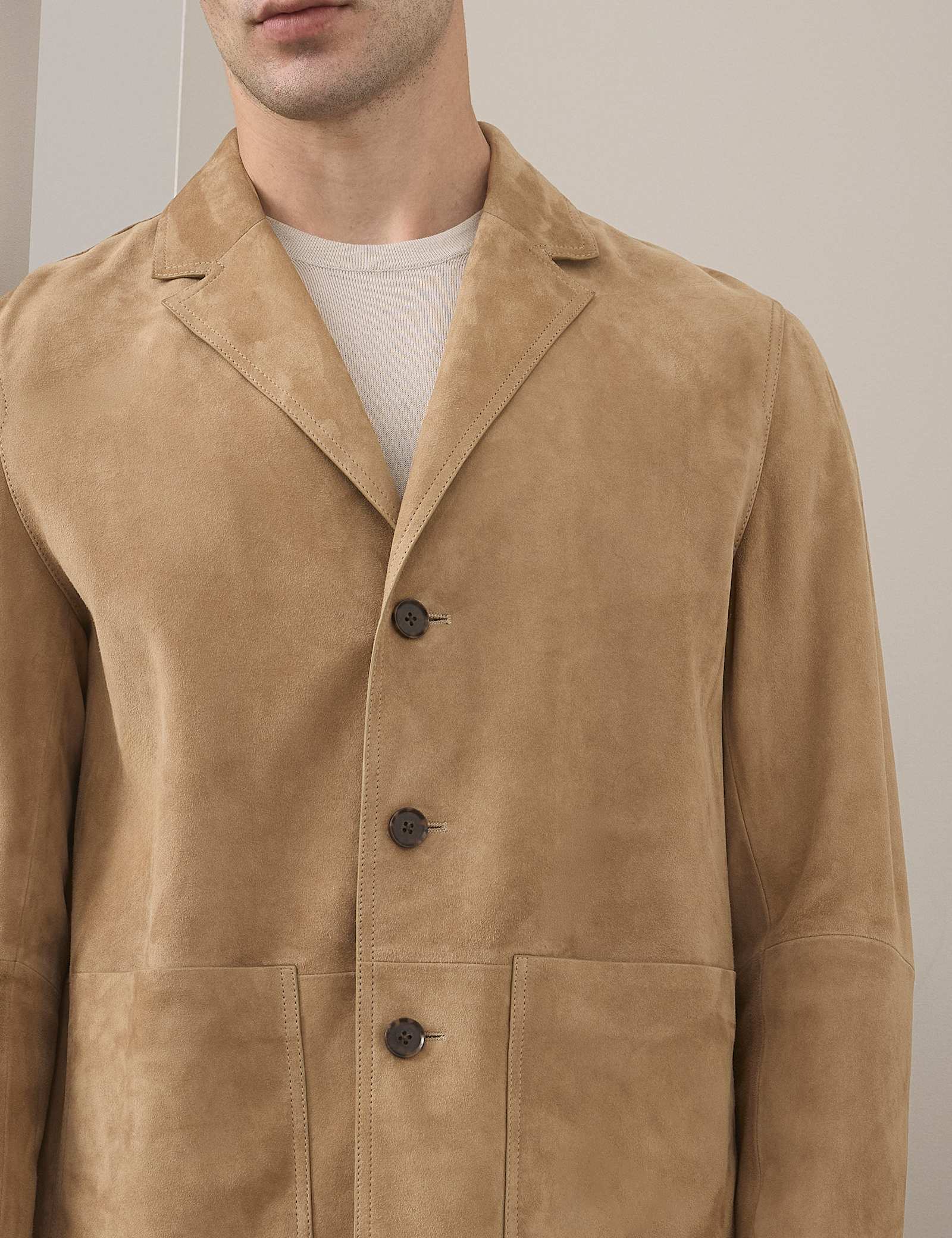 Suede Chore Jacket - image 4