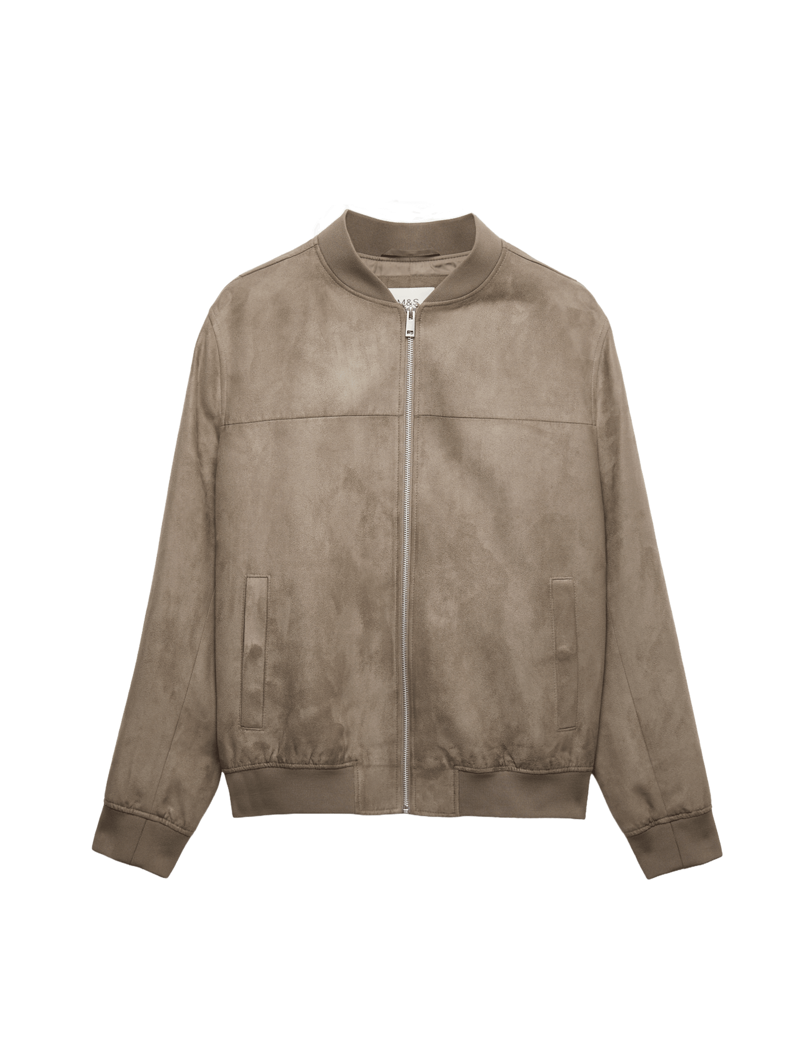 Faux Suede Bomber - image 3