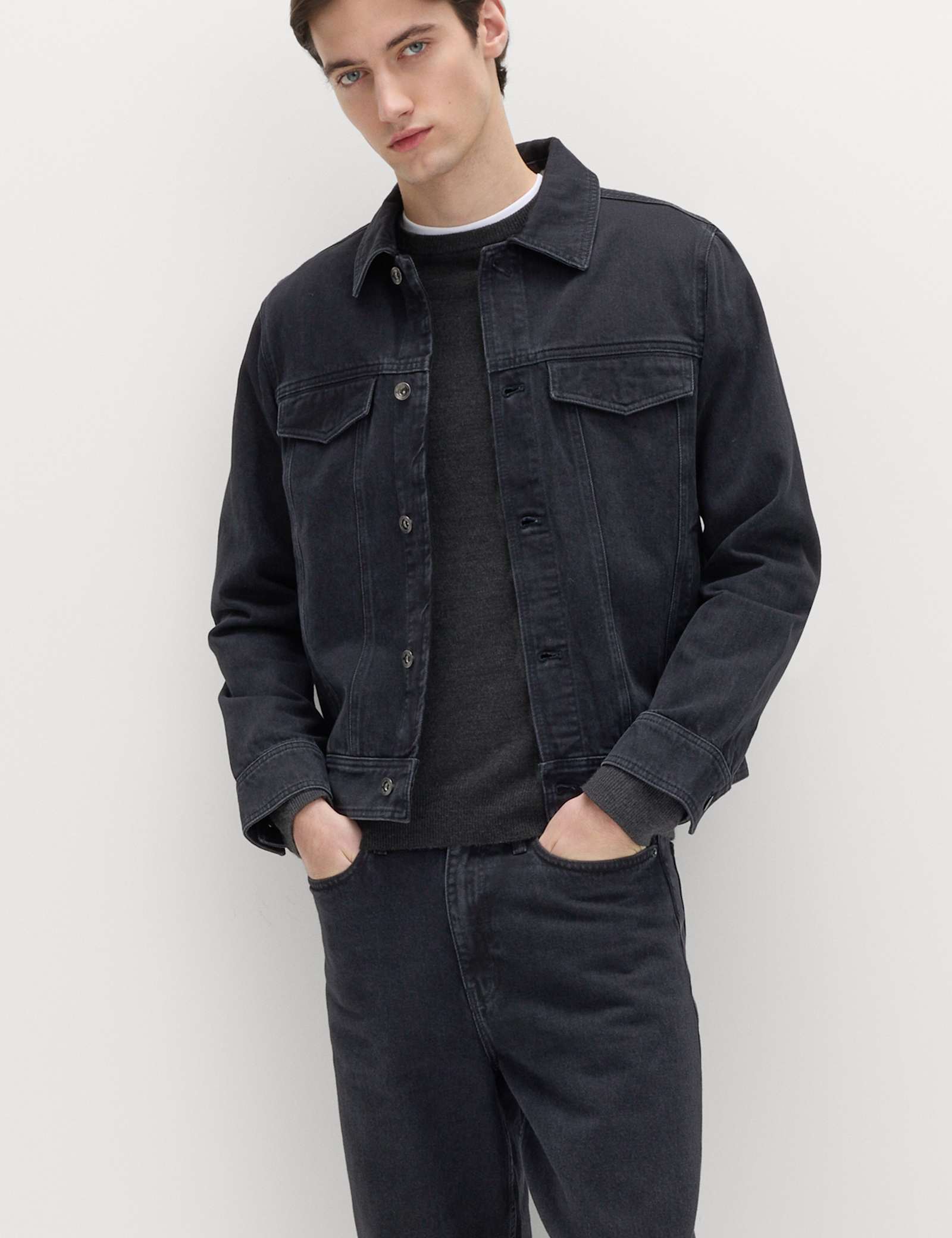 Denim Trucker Jacket - image 4
