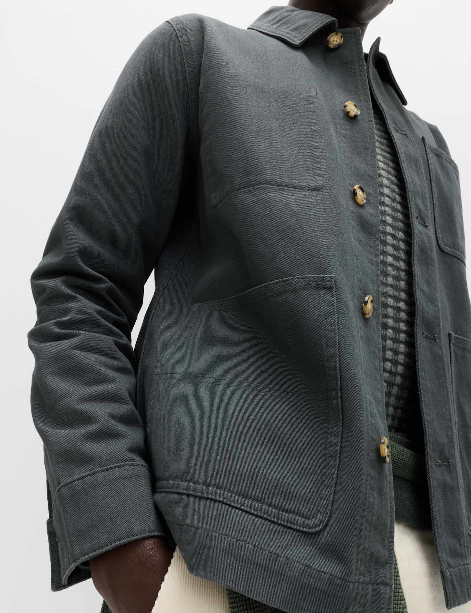 Pure Cotton Chore Jacket - image 5