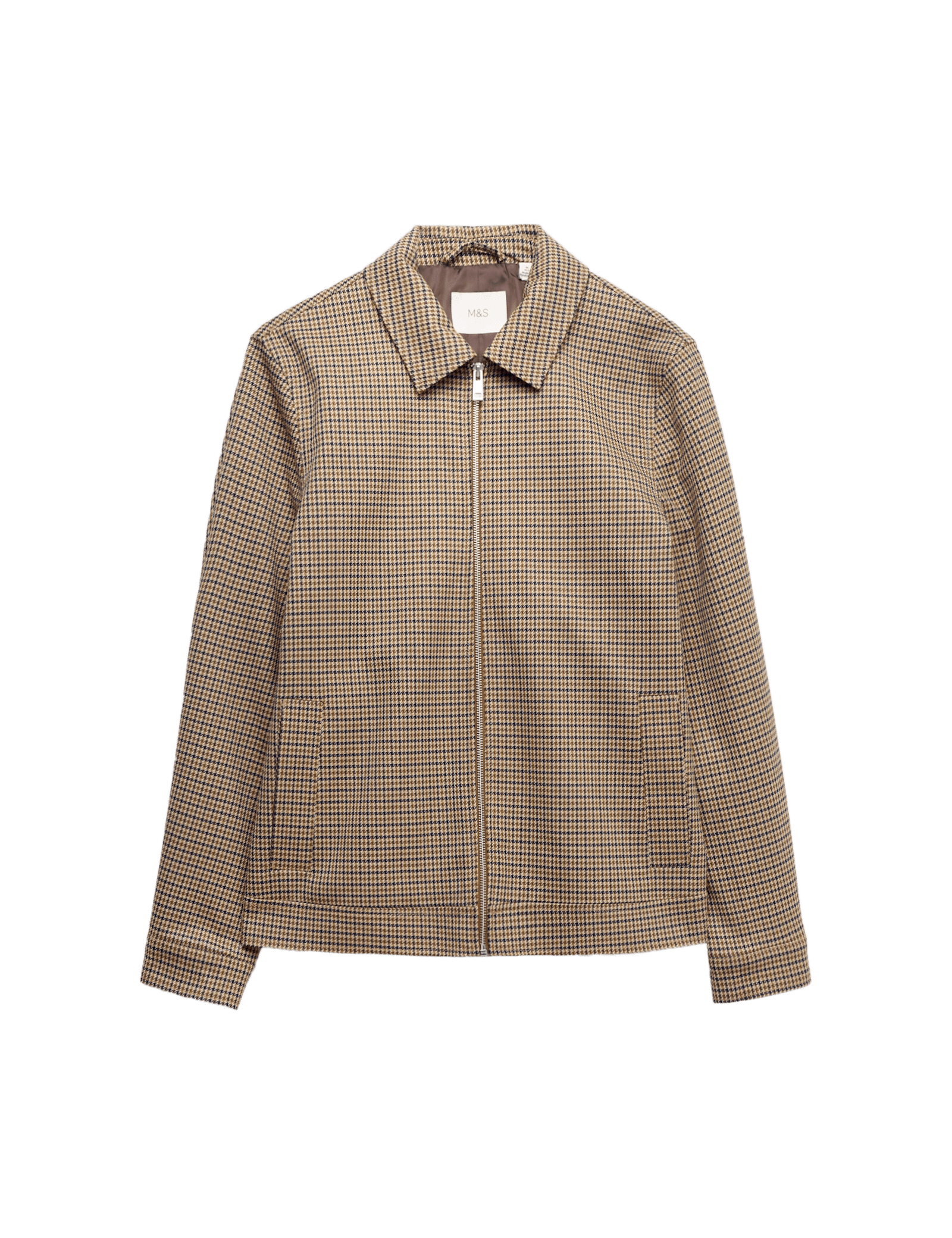 Checked Harrington Jacket - image 3