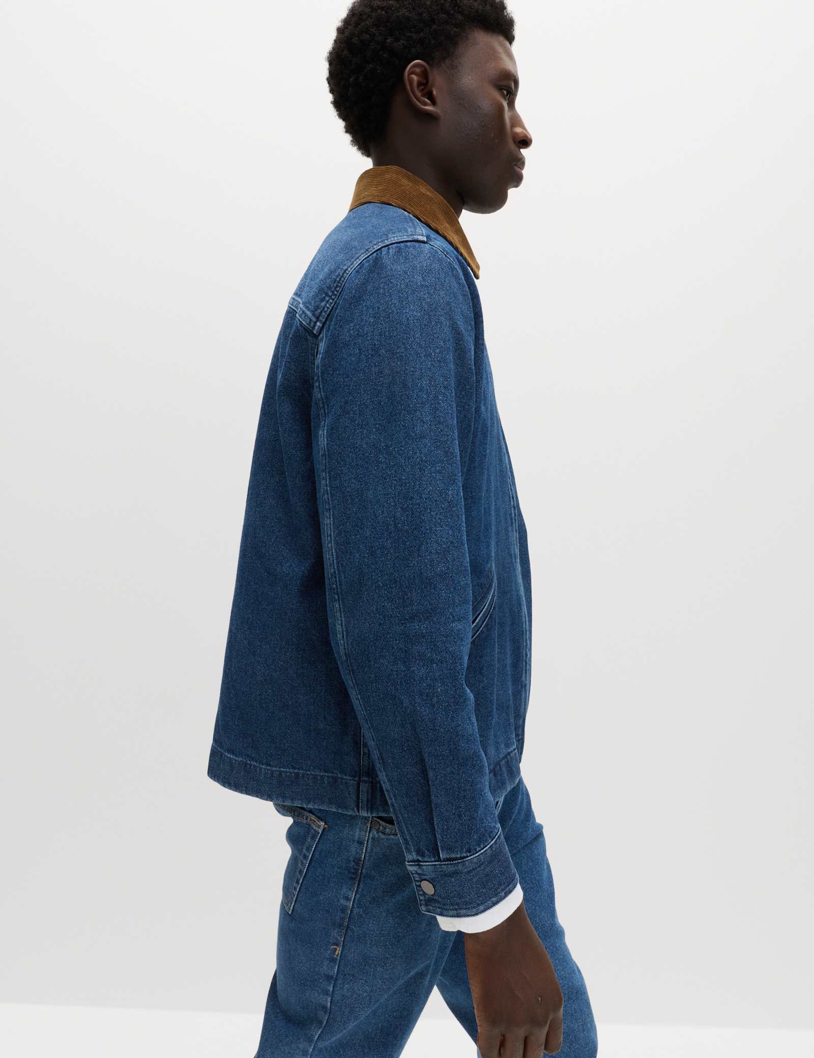 Denim Harrington Jacket - image 5
