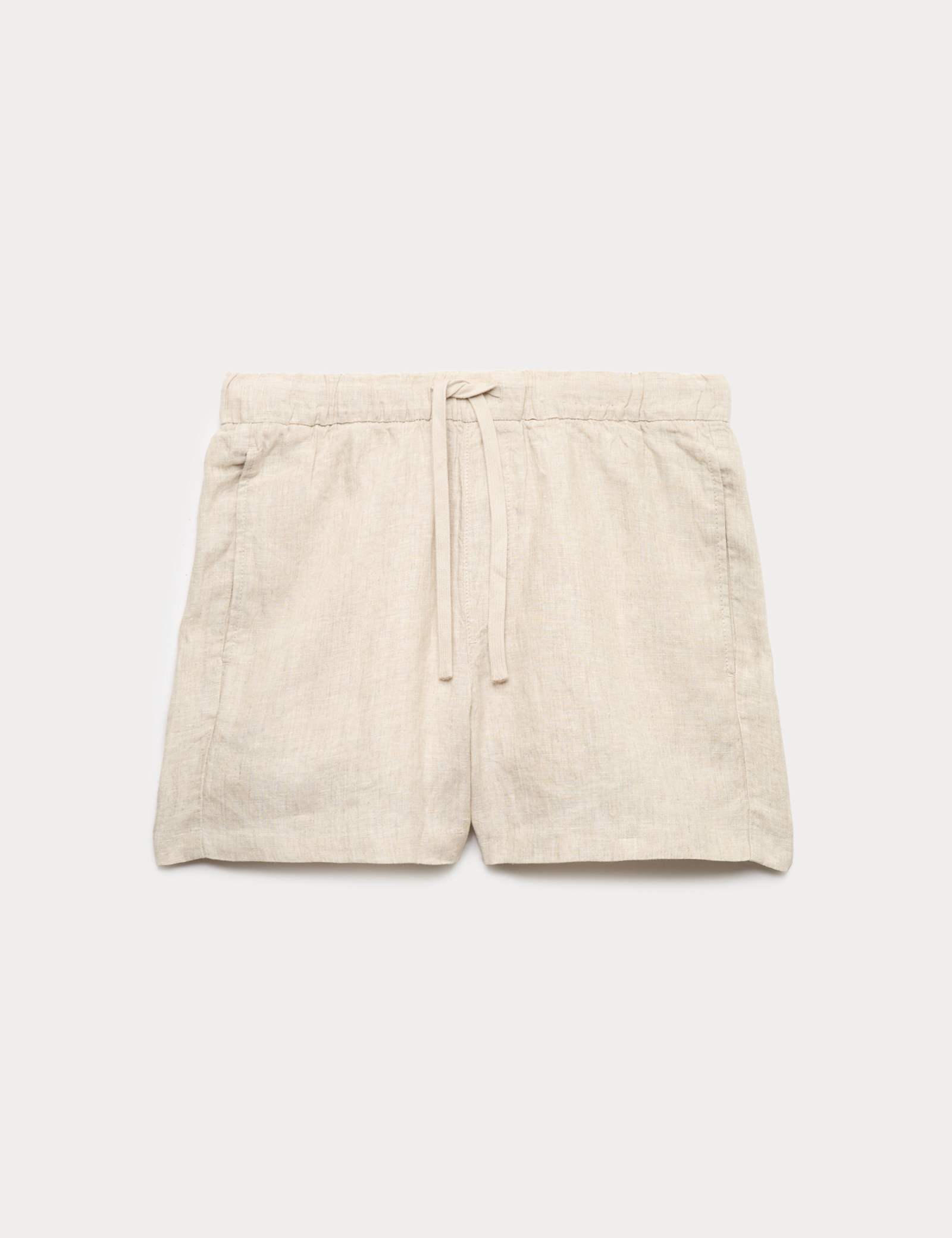 Pure Linen Elasticated Waist Shorts - image 1