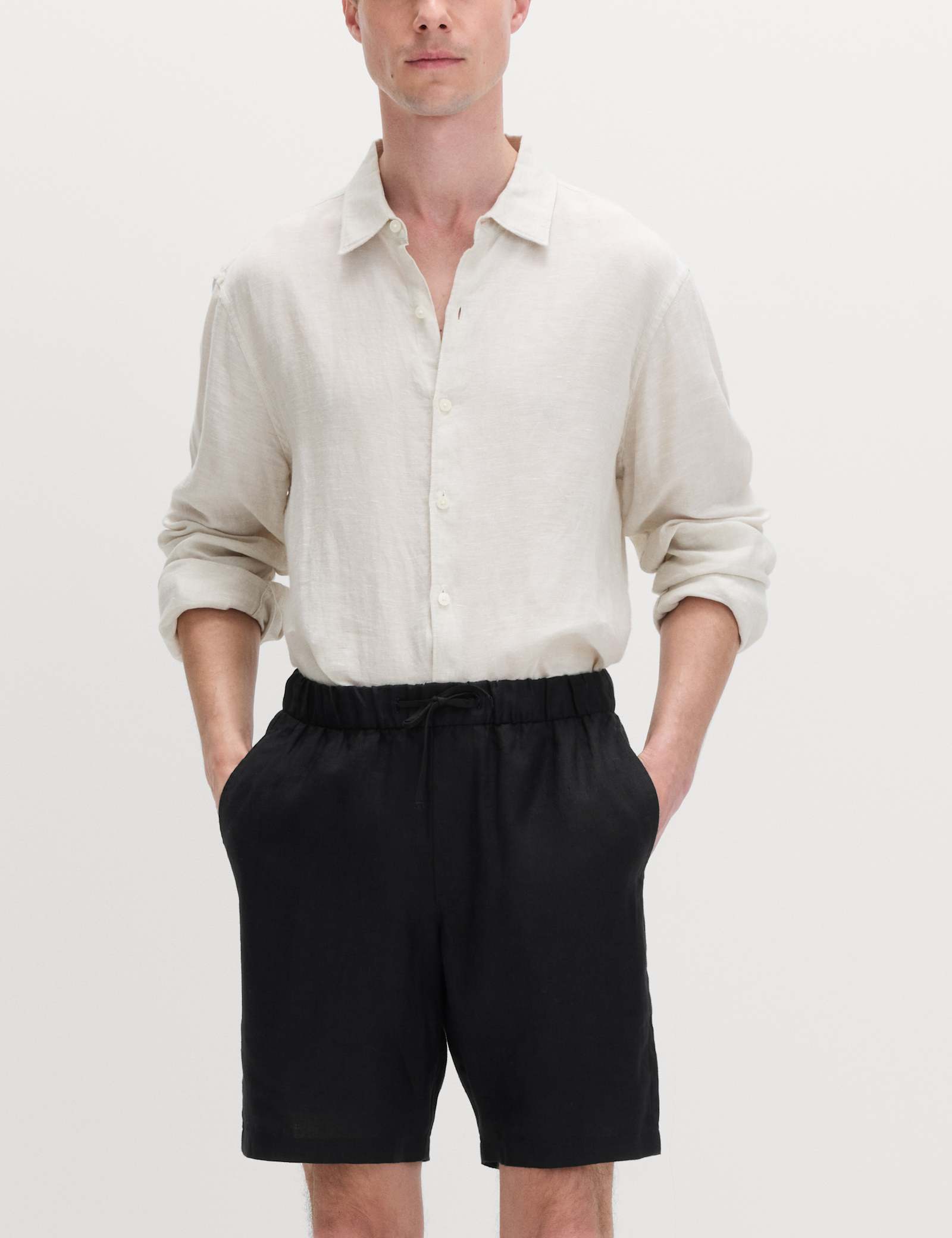 Pure Linen Lighter Weight Shorts - image 3