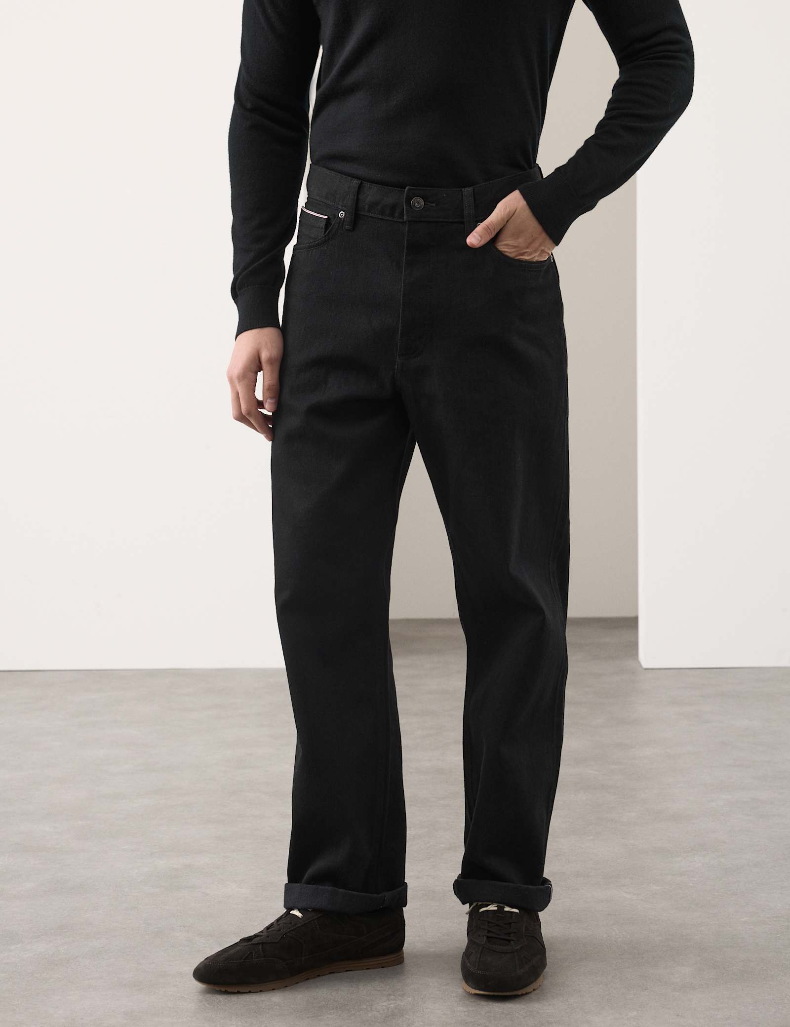 Loose Fit Pure Cotton Japanese Selvedge Jeans - image 4