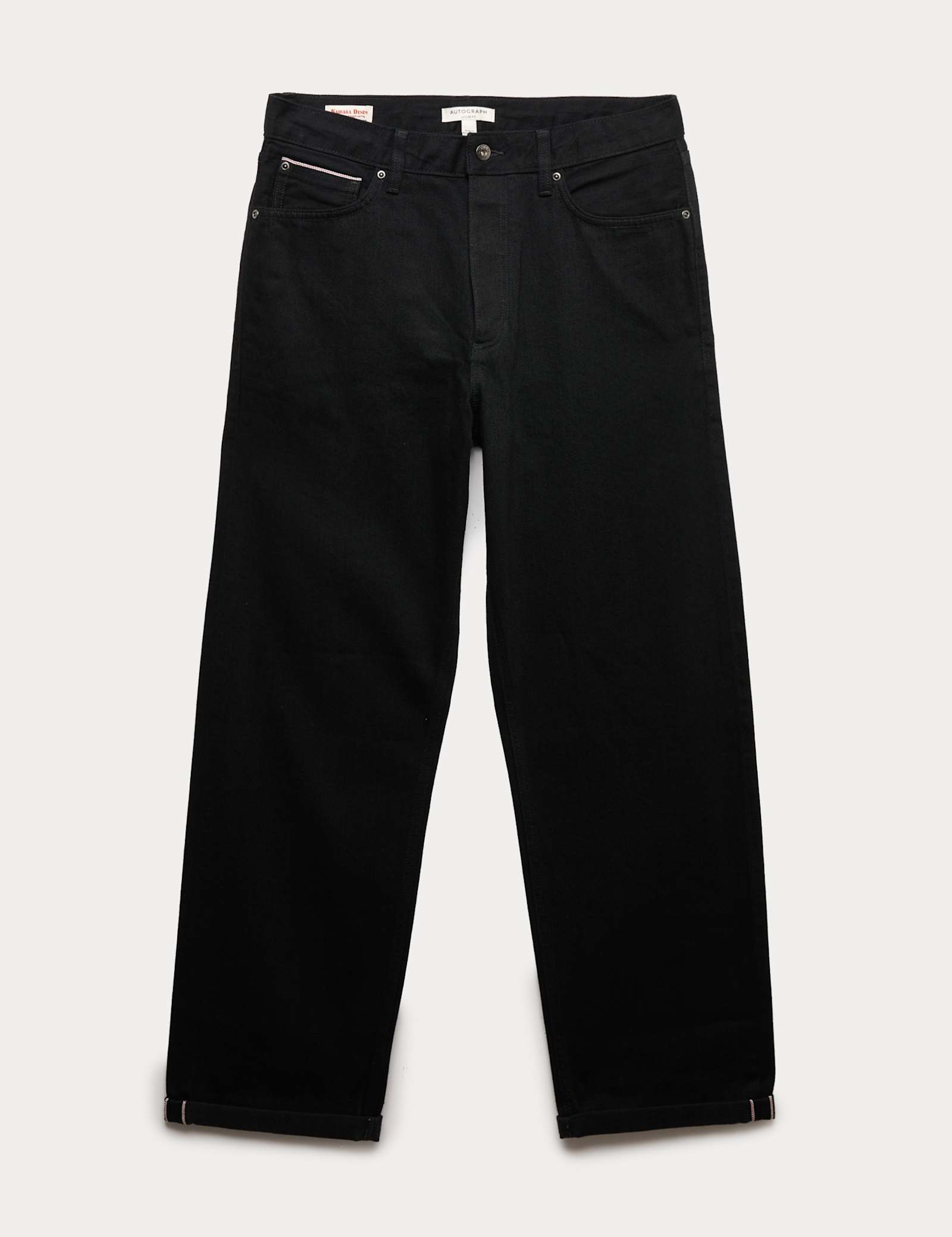Loose Fit Pure Cotton Japanese Selvedge Jeans - image 2