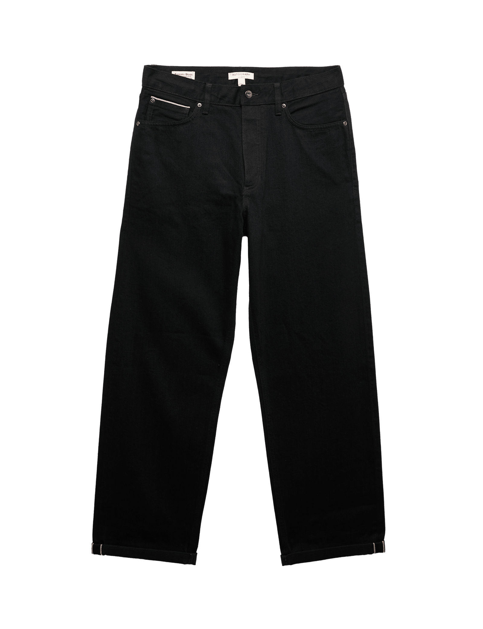Loose Fit Pure Cotton Japanese Selvedge Jeans - image 5