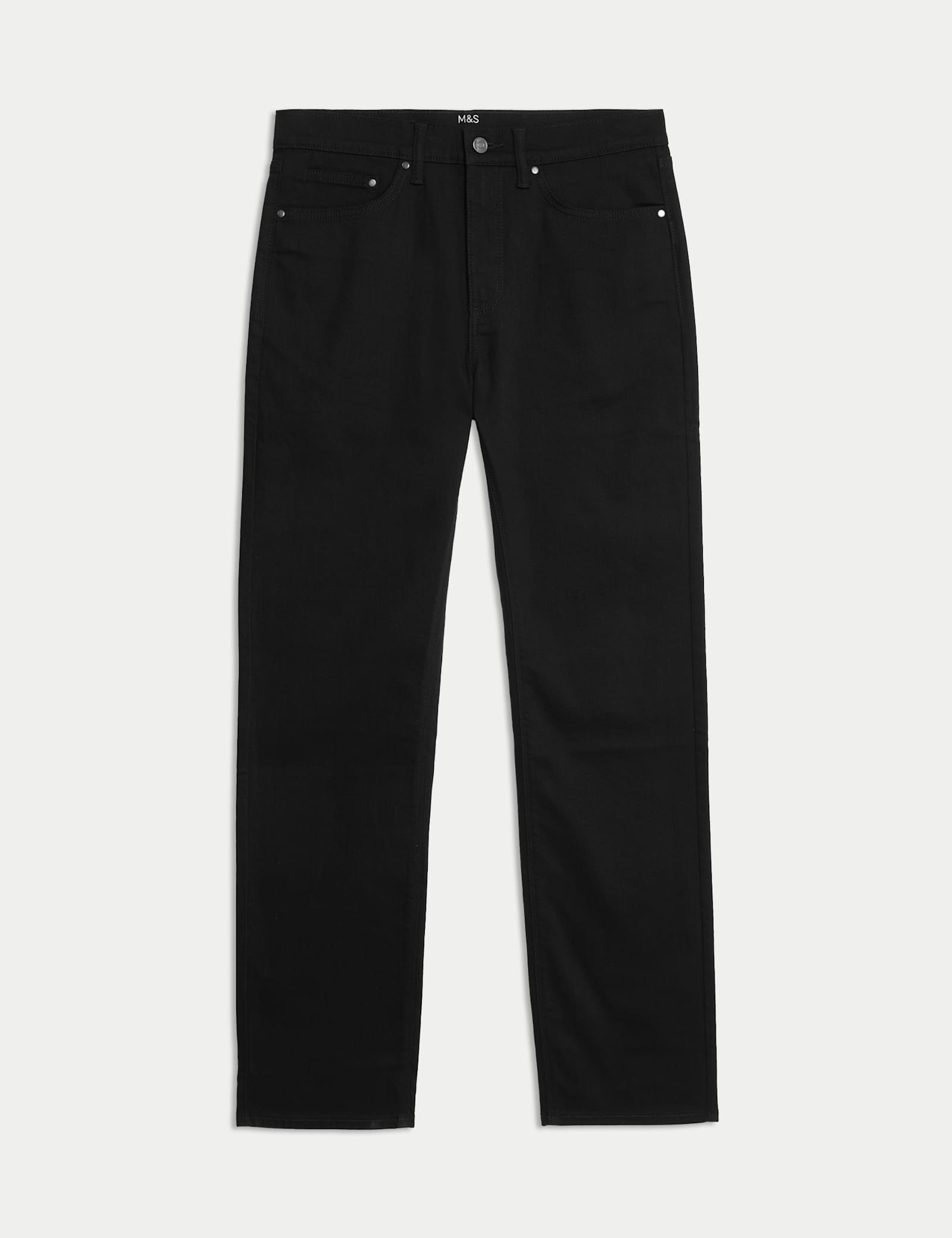 Straight Fit Stretch Jeans - image 1