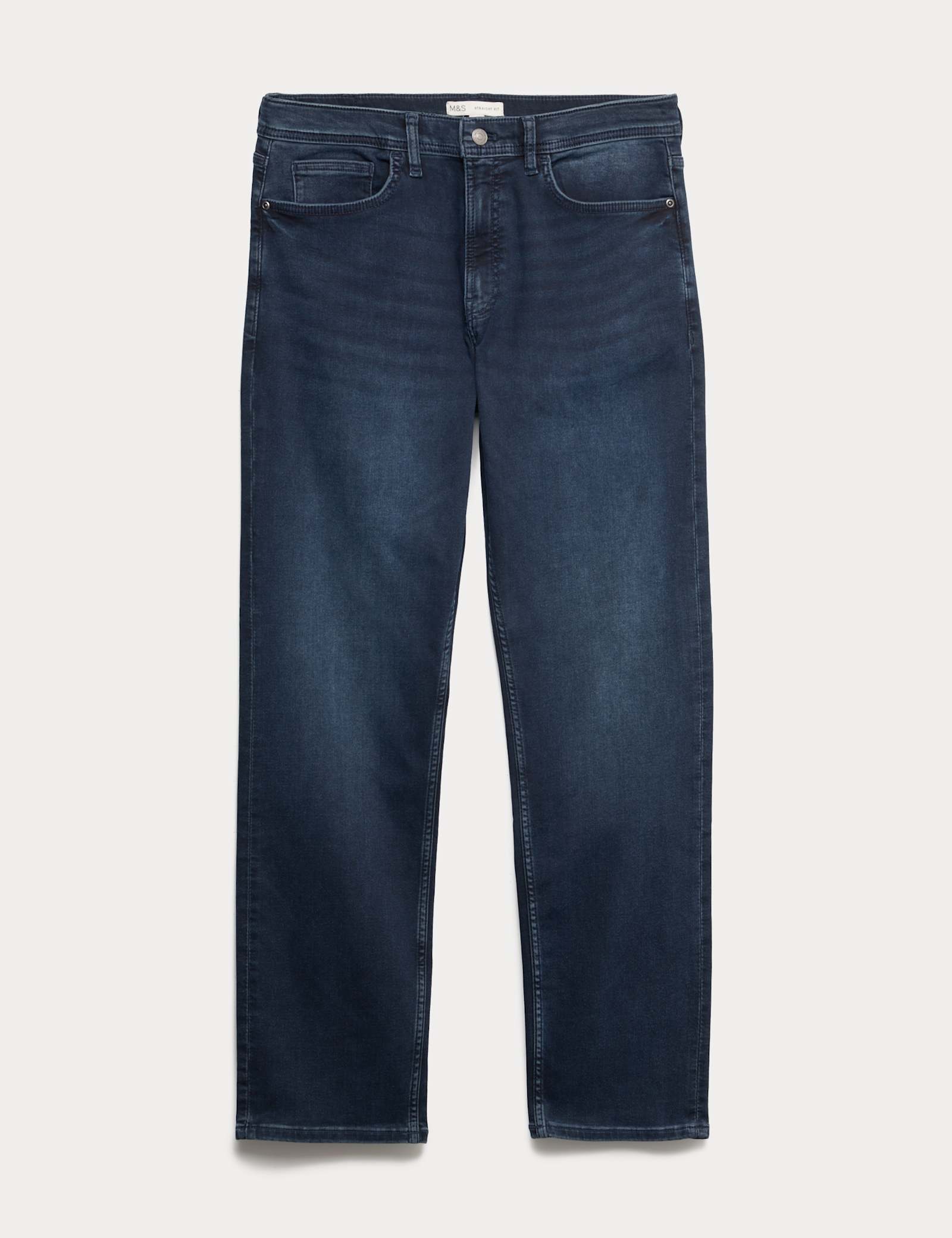 Straight Fit Comfort Stretch Jeans - image 4