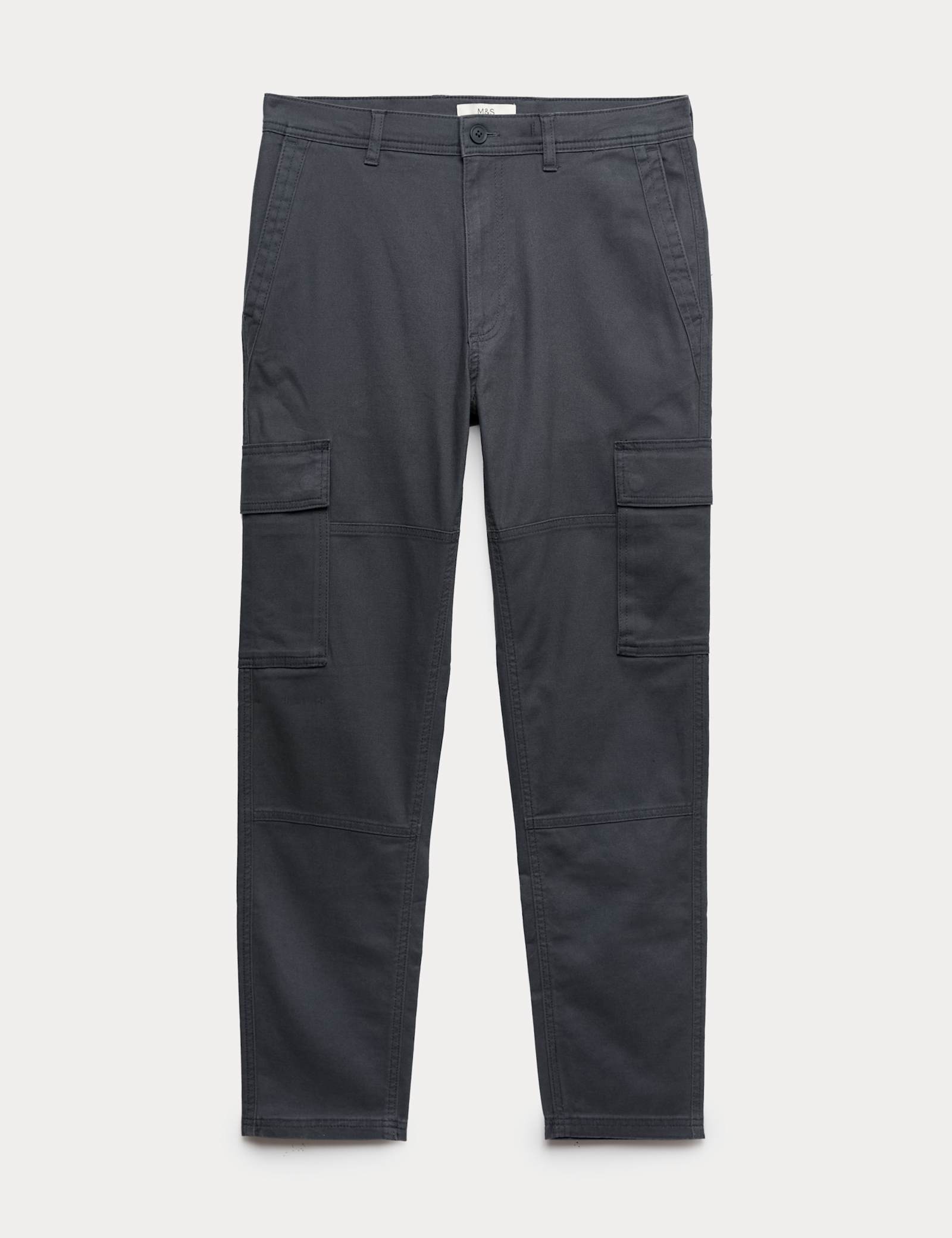Tapered Fit Stretch Cargo Trousers - image 4