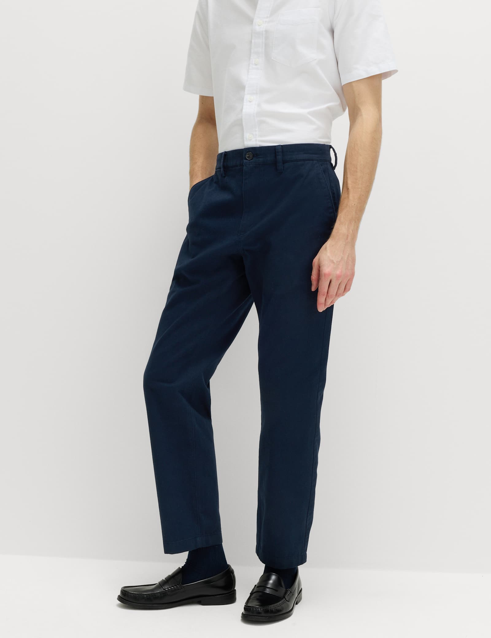 Regular Fit Pure Cotton Twill Chinos - image 4