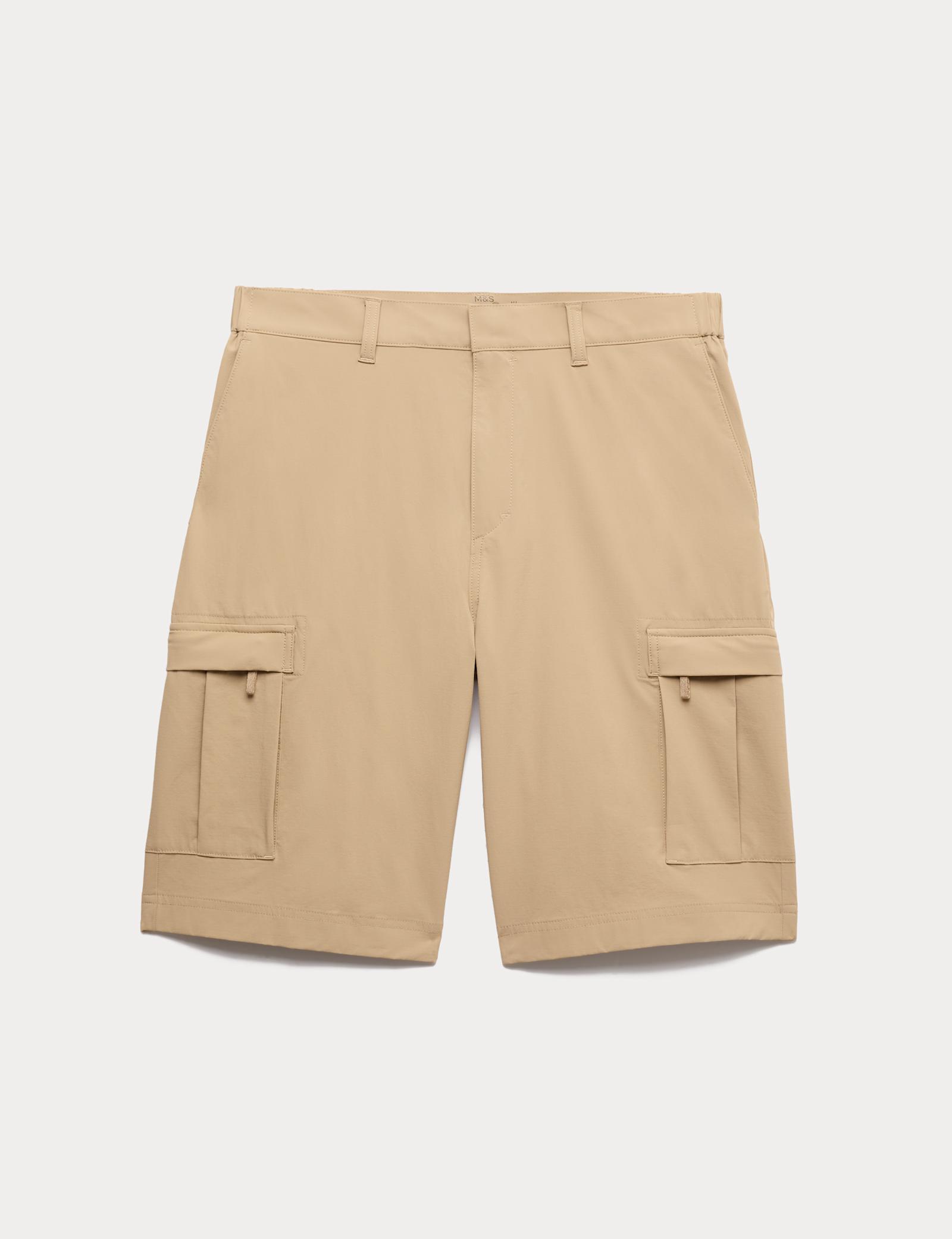 Straight Fit Cargo Shorts - image 1
