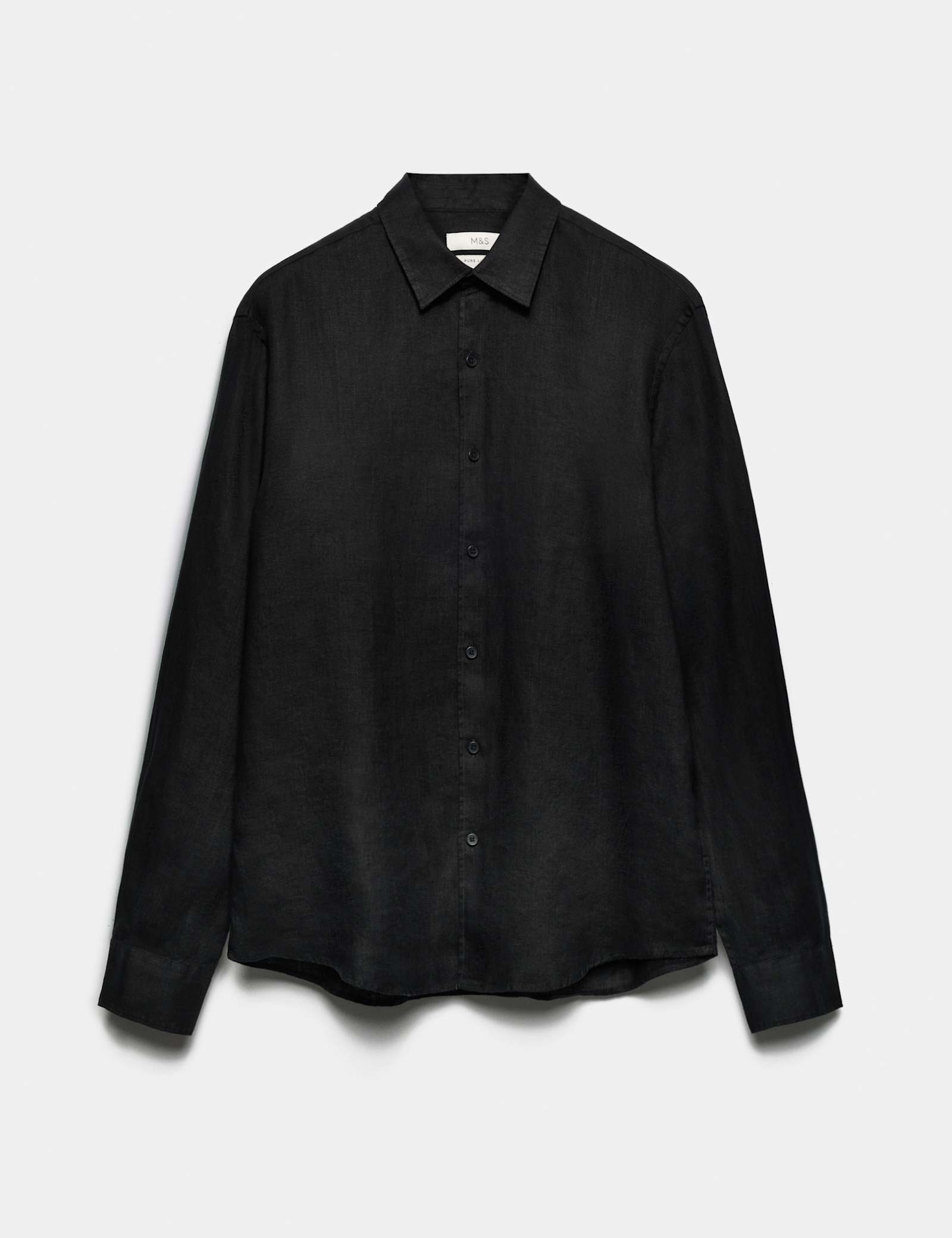 Regular Fit Pure Linen Shirt - image 2