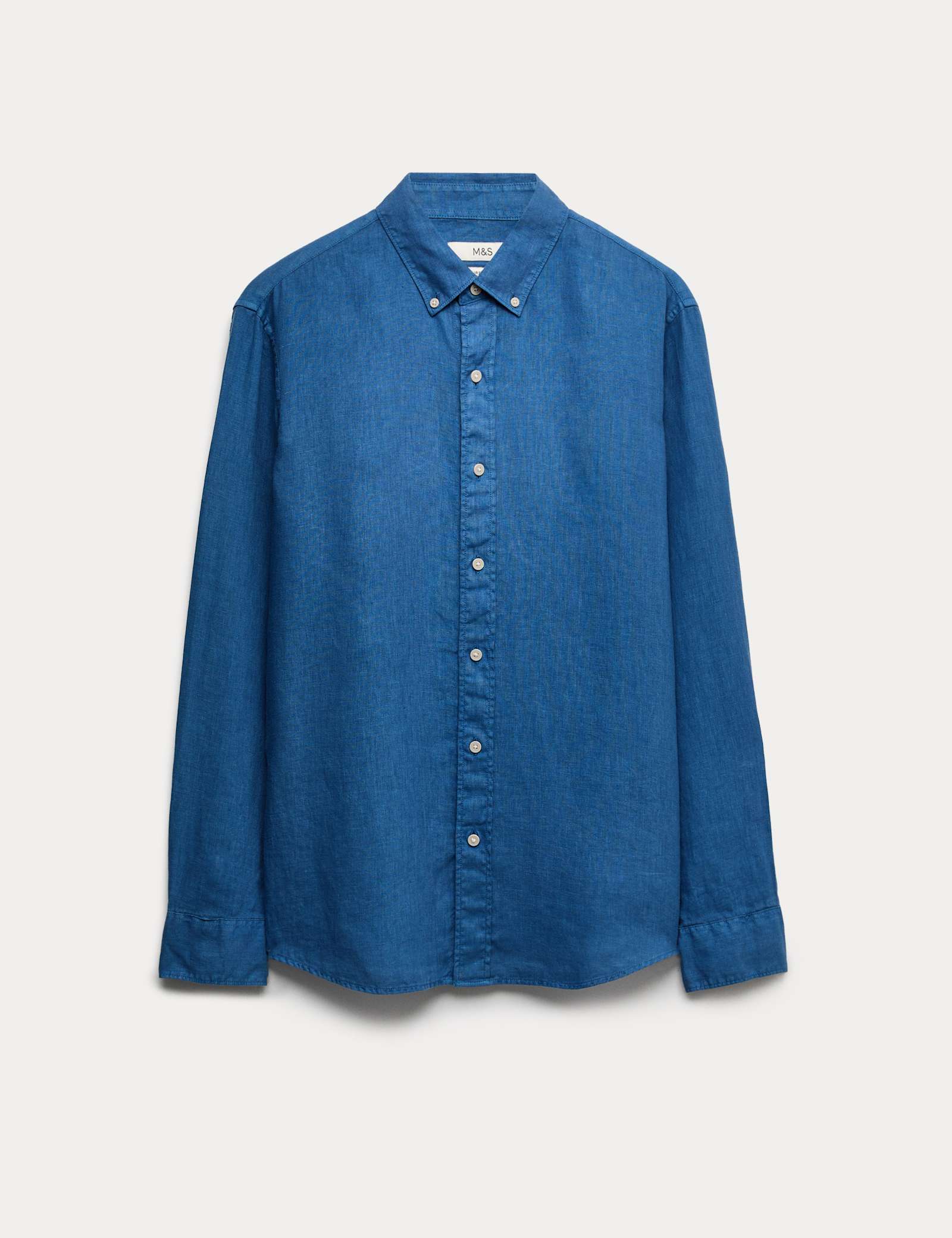 Pure Linen Garment Dye Shirt - image 2