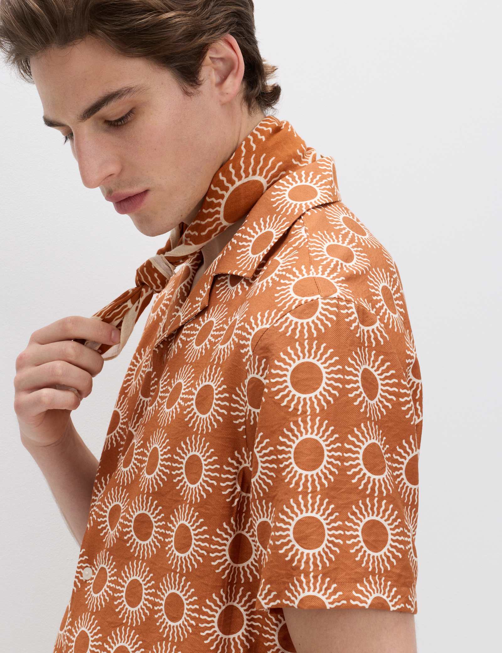 Printed Short Sleeve Shirt - image 5