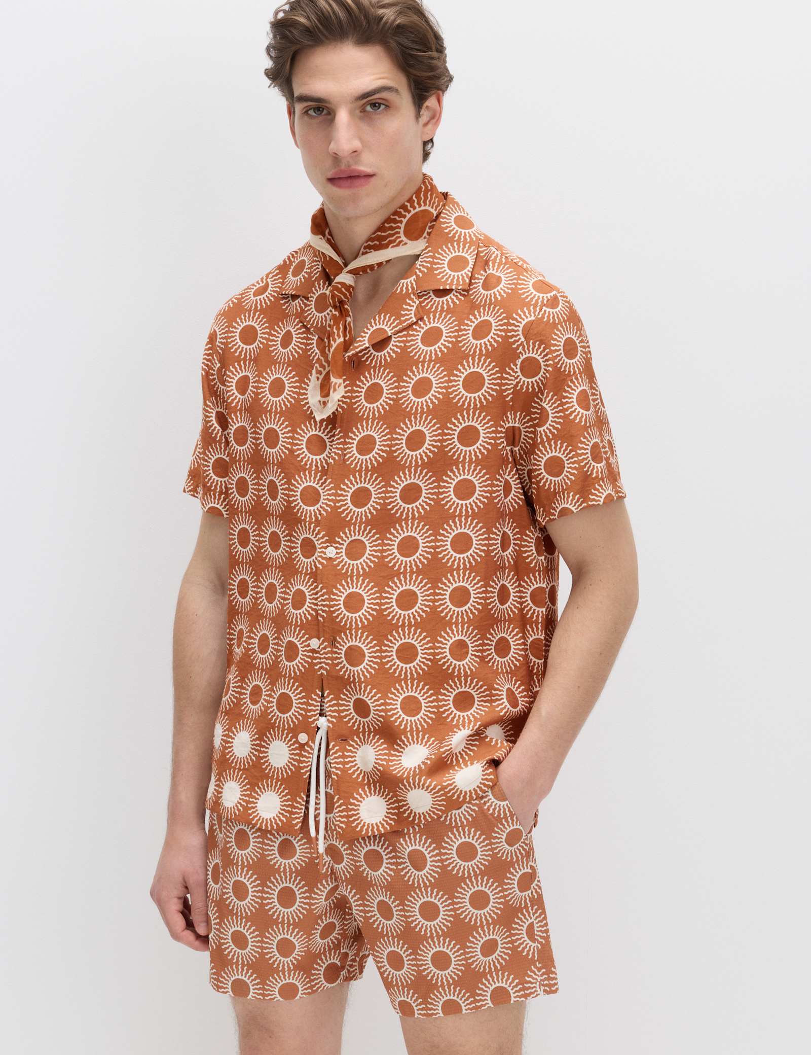 Printed Short Sleeve Shirt - image 4