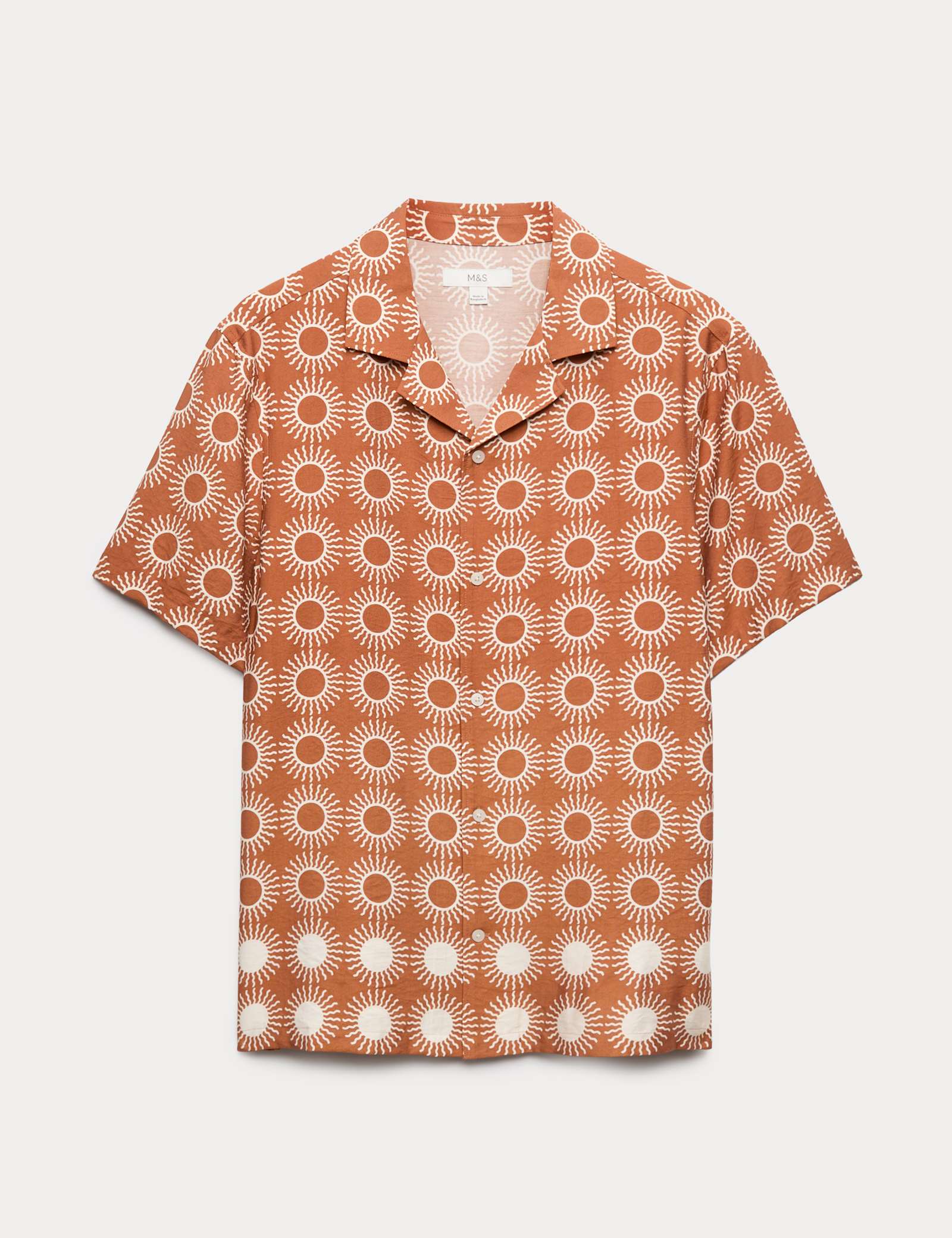Printed Short Sleeve Shirt - image 1
