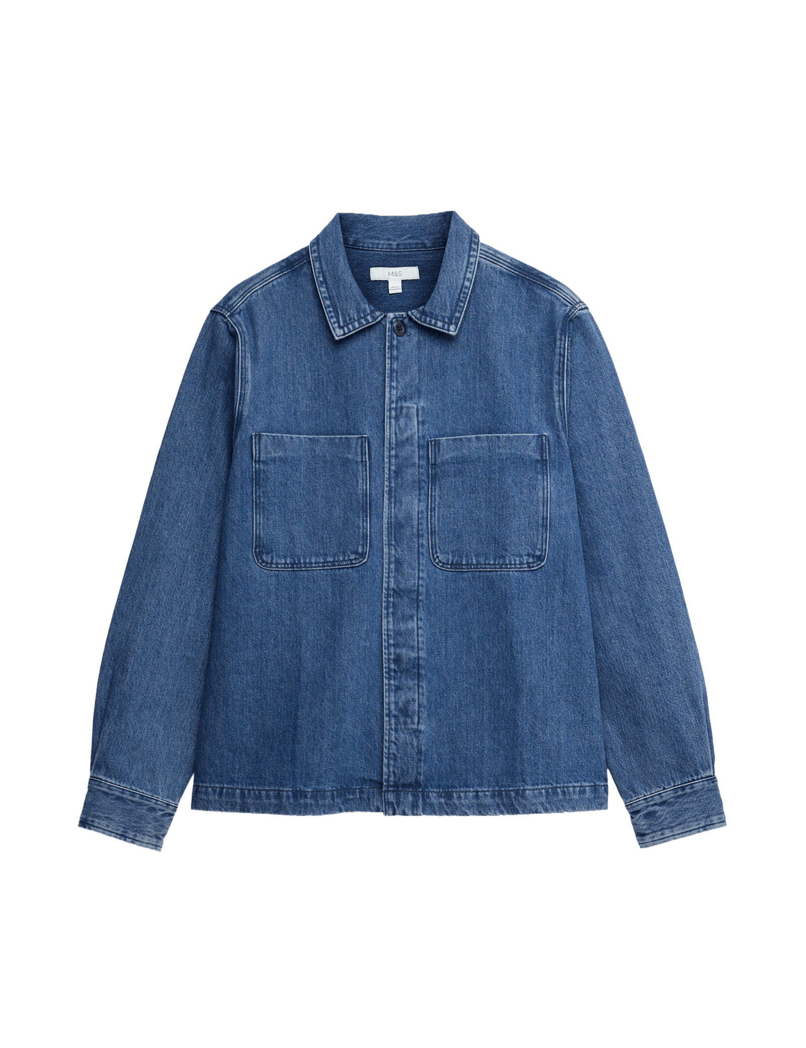 Denim Overshirt - image 3