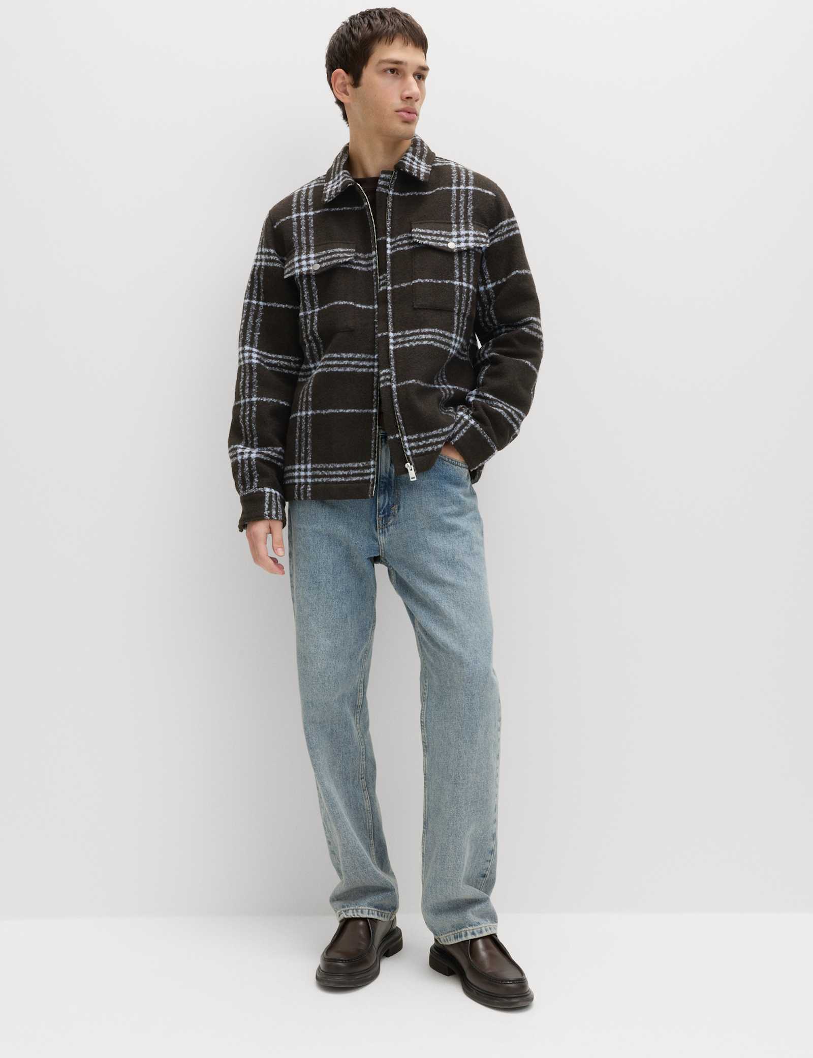Checked Overshirt - image 5